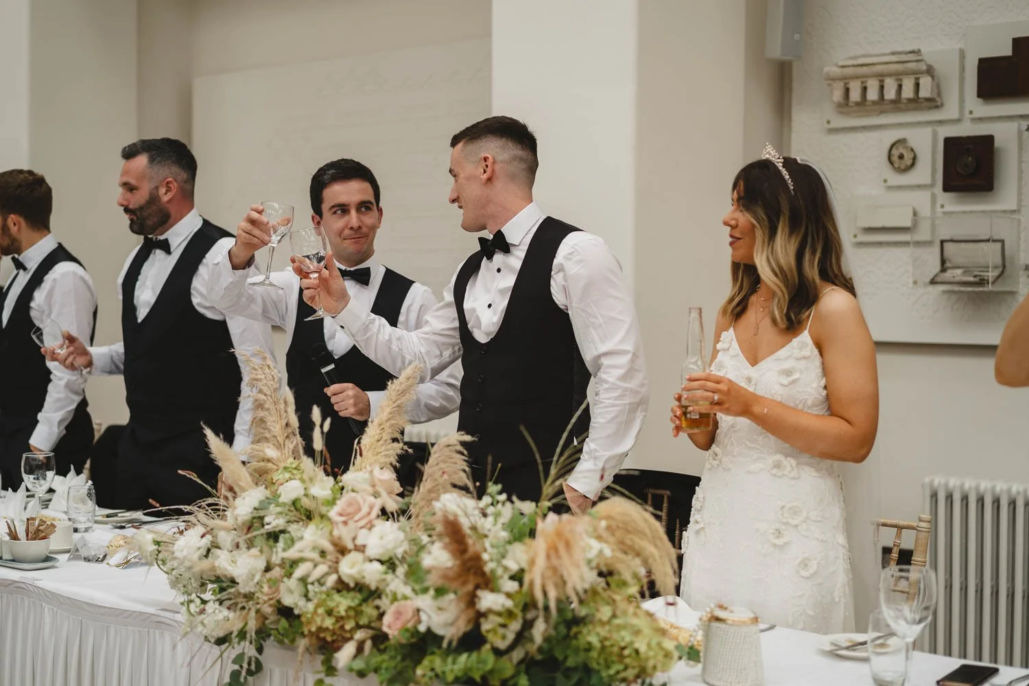  Shannon and Aaron’s beautiful Humanist Wedding in the Drawing Room at Titanic hotel in Belfast.  Their celebrant was the Amazing Laura Fitzsimons from Humanists UK.  