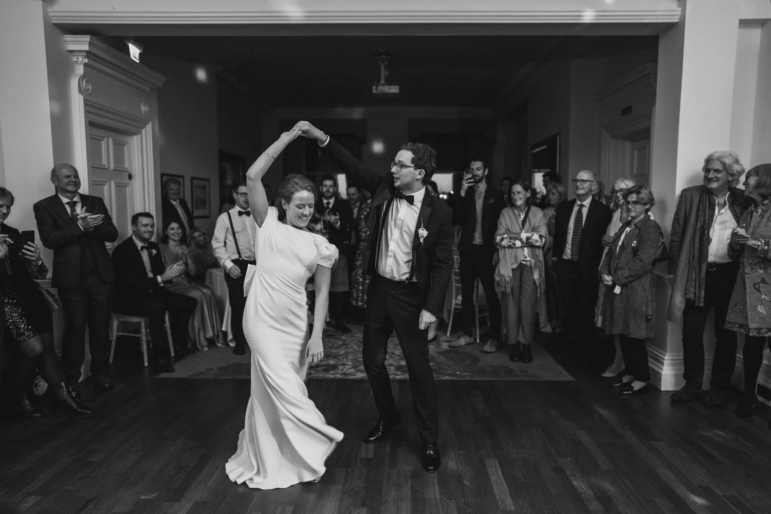  Anna and Josh’s gorgeous Autumn wedding in Omagh Meeting House at Cultra, with photos afterwards in the Ulster Folk and Transport Museum. The reception was in Cultra House with sparklers, sax and shenanigans! 