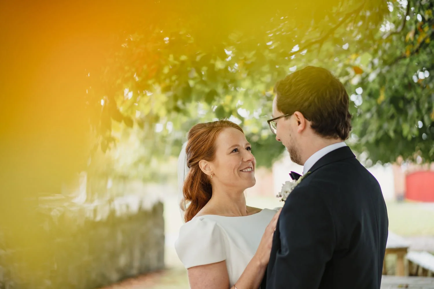  Anna and Josh’s gorgeous Autumn wedding in Omagh Meeting House at Cultra, with photos afterwards in the Ulster Folk and Transport Museum. The reception was in Cultra House with sparklers, sax and shenanigans! 