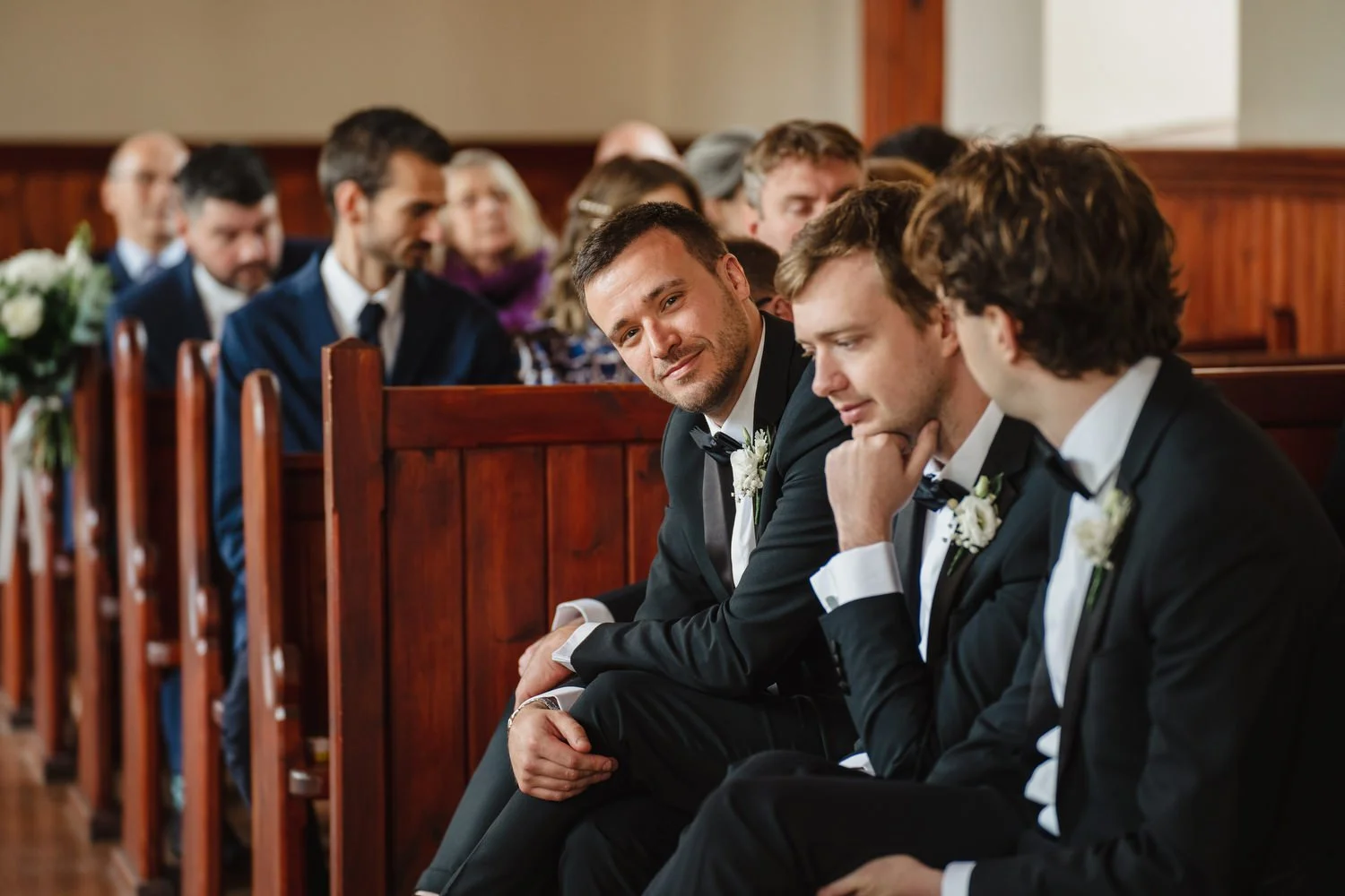  Anna and Josh’s gorgeous Autumn wedding in Omagh Meeting House at Cultra, with photos afterwards in the Ulster Folk and Transport Museum. The reception was in Cultra House with sparklers, sax and shenanigans! 
