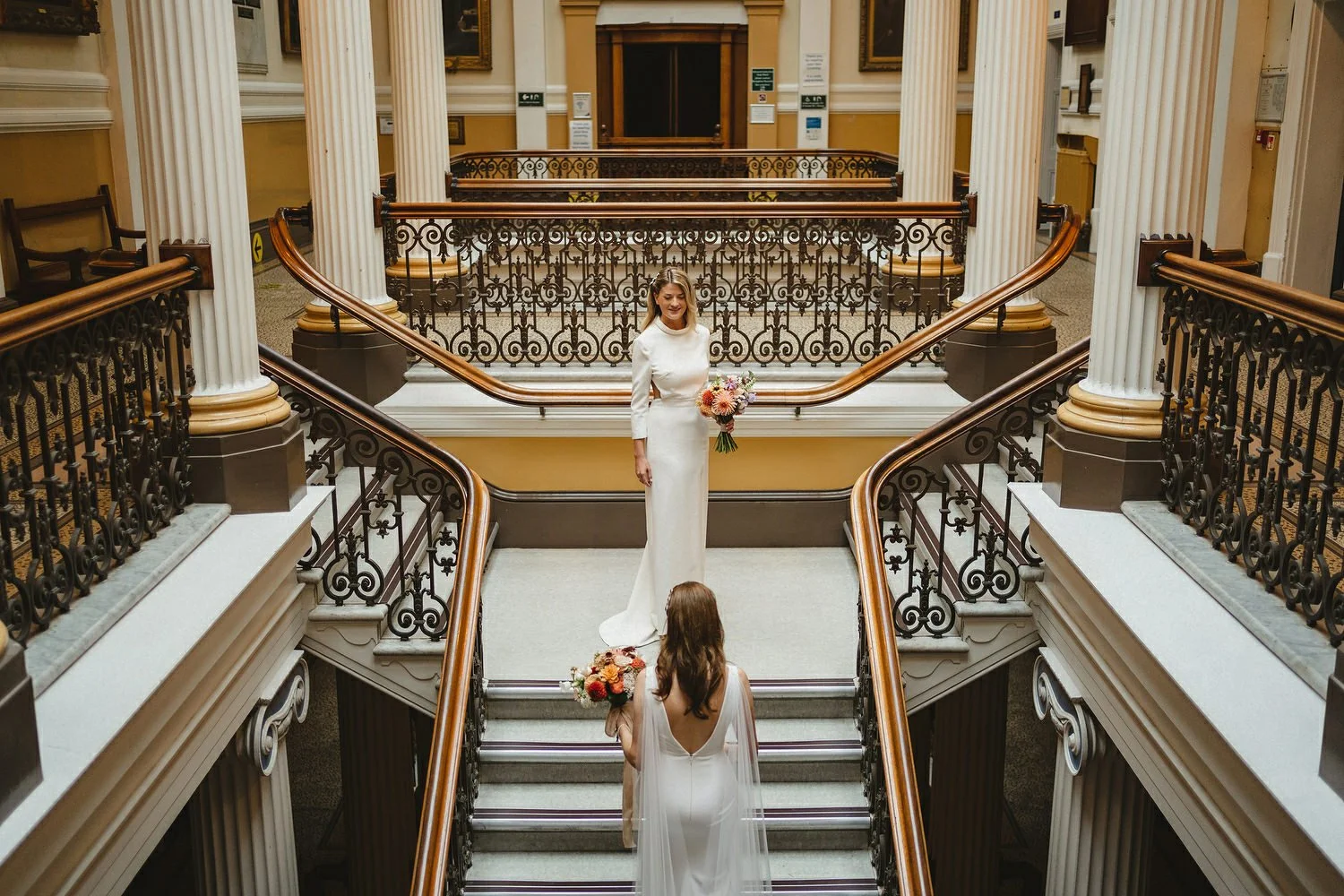  Laura and Alex from Inbetween Days photography got married in Brighton in 2021. They got ready in the Grand Hotel Brighton with a same-sex wedding ceremony in Brighton Town Hall.  A dinner with close friends in Med Brighton was followed by a LOT of 