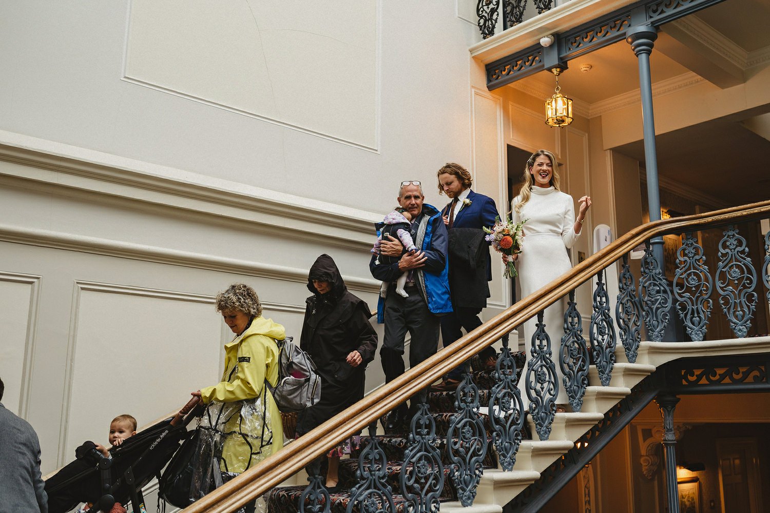  Laura and Alex from Inbetween Days photography got married in Brighton in 2021. They got ready in the Grand Hotel Brighton with a same-sex wedding ceremony in Brighton Town Hall.  A dinner with close friends in Med Brighton was followed by a LOT of 