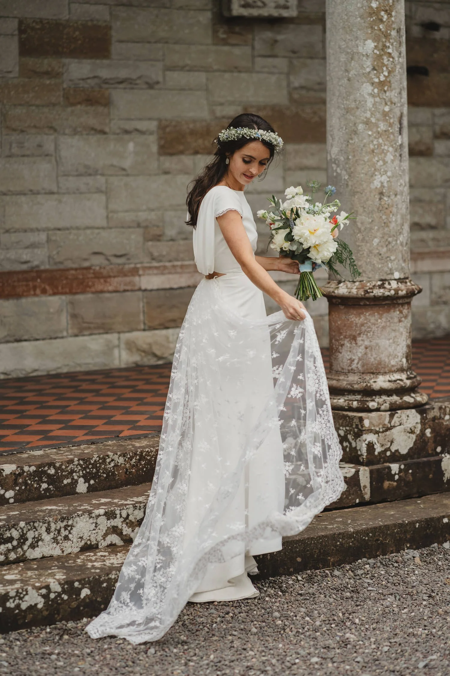  Beth Bradley and Colm Hicks wedding in the Sacred Heart Church in Omagh with wedding reception in Castle Leslie Estate in Glaslough, Monaghan.  Entertainment by Jazz Gazette and The Rare Aul Stuff 