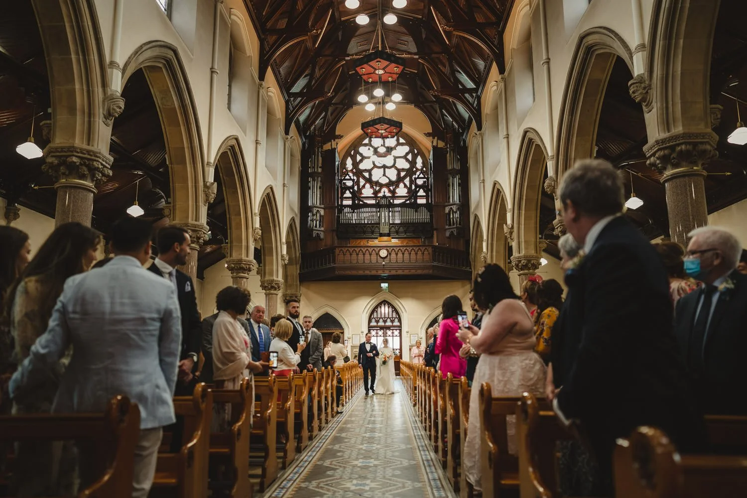  Beth Bradley and Colm Hicks wedding in the Sacred Heart Church in Omagh with wedding reception in Castle Leslie Estate in Glaslough, Monaghan.  Entertainment by Jazz Gazette and The Rare Aul Stuff 