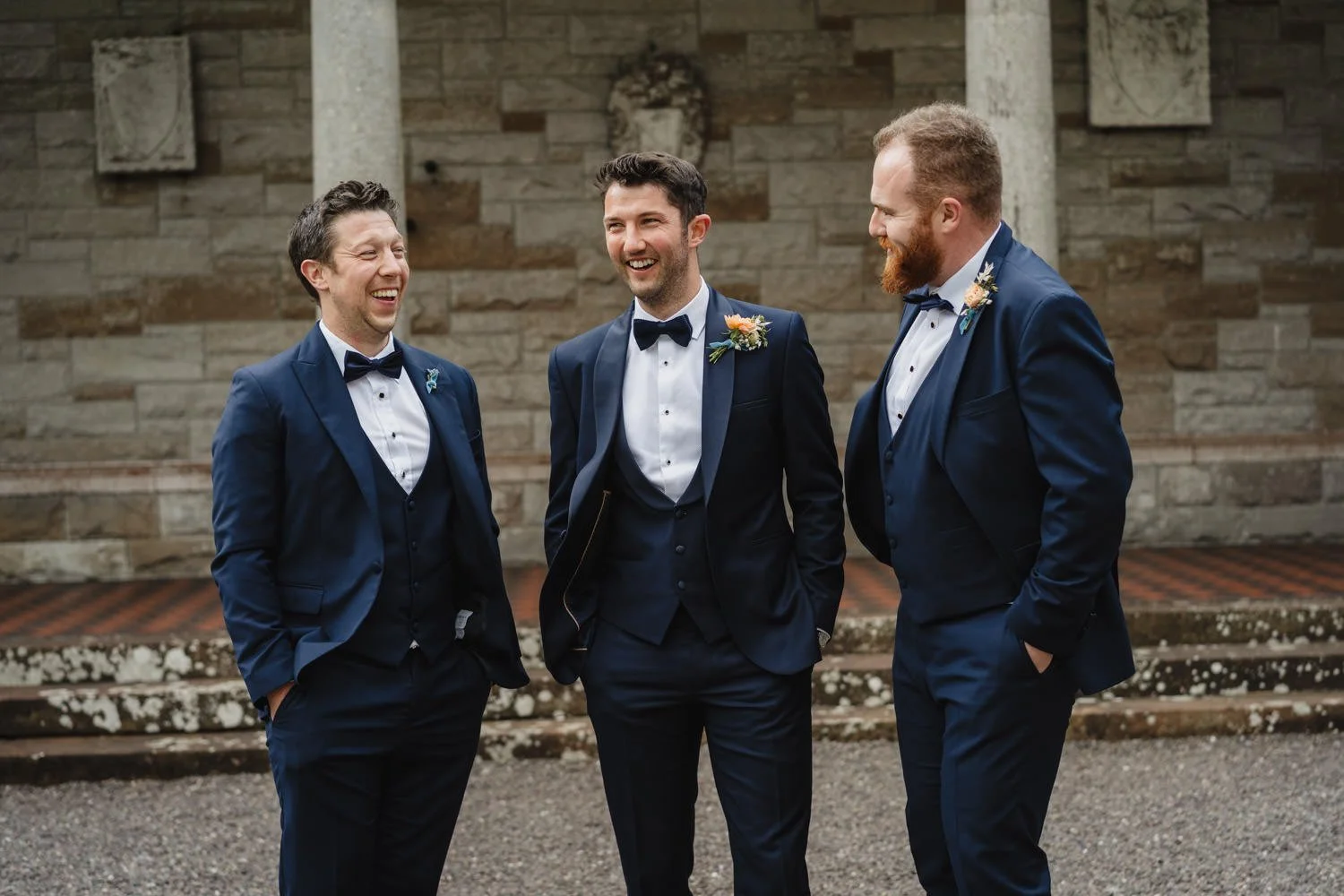  Beth Bradley and Colm Hicks wedding in the Sacred Heart Church in Omagh with wedding reception in Castle Leslie Estate in Glaslough, Monaghan.  Entertainment by Jazz Gazette and The Rare Aul Stuff 