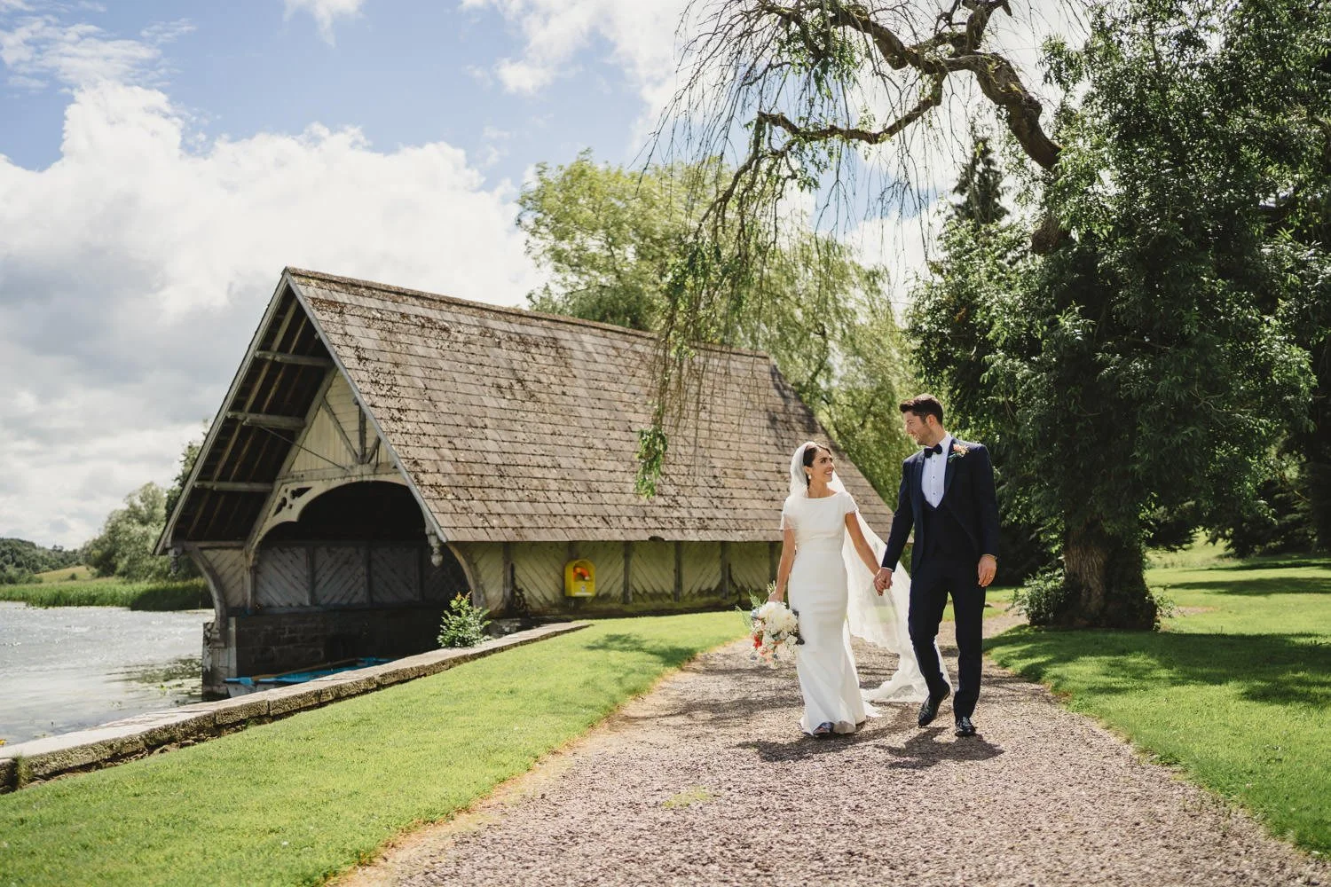  Beth Bradley and Colm Hicks wedding in the Sacred Heart Church in Omagh with wedding reception in Castle Leslie Estate in Glaslough, Monaghan.  Entertainment by Jazz Gazette and The Rare Aul Stuff 