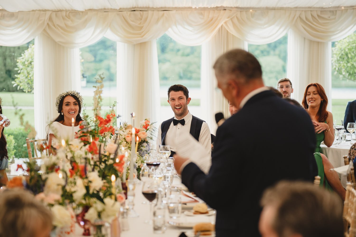  Beth Bradley and Colm Hicks wedding in the Sacred Heart Church in Omagh with wedding reception in Castle Leslie Estate in Glaslough, Monaghan.  Entertainment by Jazz Gazette and The Rare Aul Stuff 