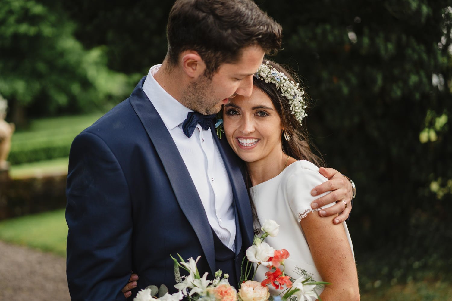  Beth Bradley and Colm Hicks wedding in the Sacred Heart Church in Omagh with wedding reception in Castle Leslie Estate in Glaslough, Monaghan.  Entertainment by Jazz Gazette and The Rare Aul Stuff 