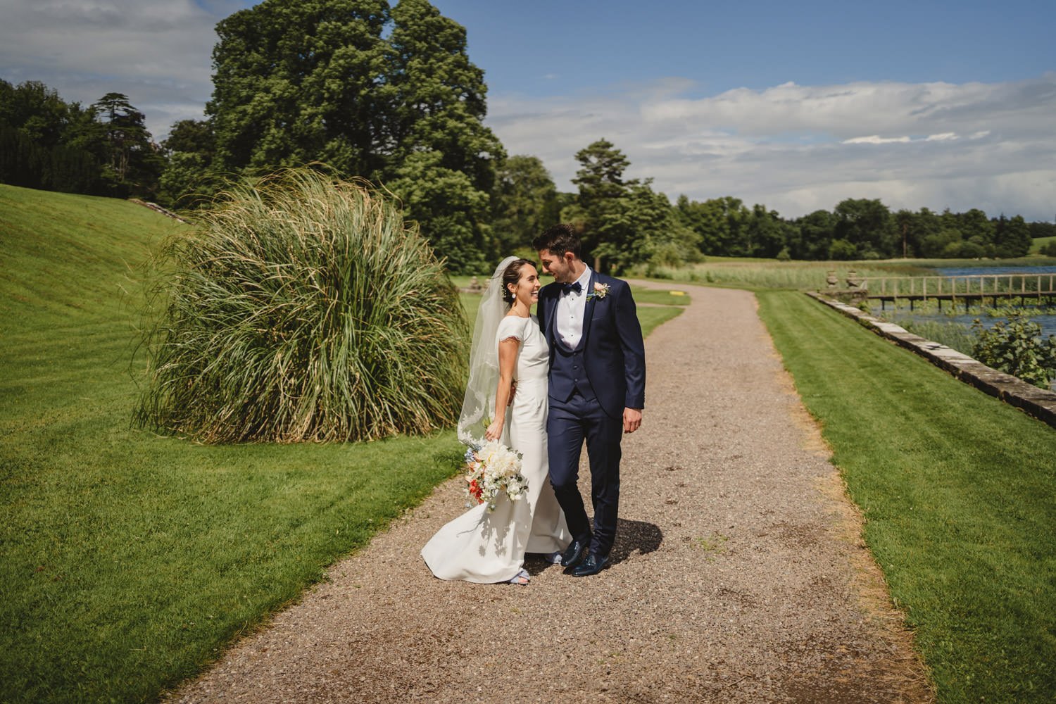  Beth Bradley and Colm Hicks wedding in the Sacred Heart Church in Omagh with wedding reception in Castle Leslie Estate in Glaslough, Monaghan.  Entertainment by Jazz Gazette and The Rare Aul Stuff 