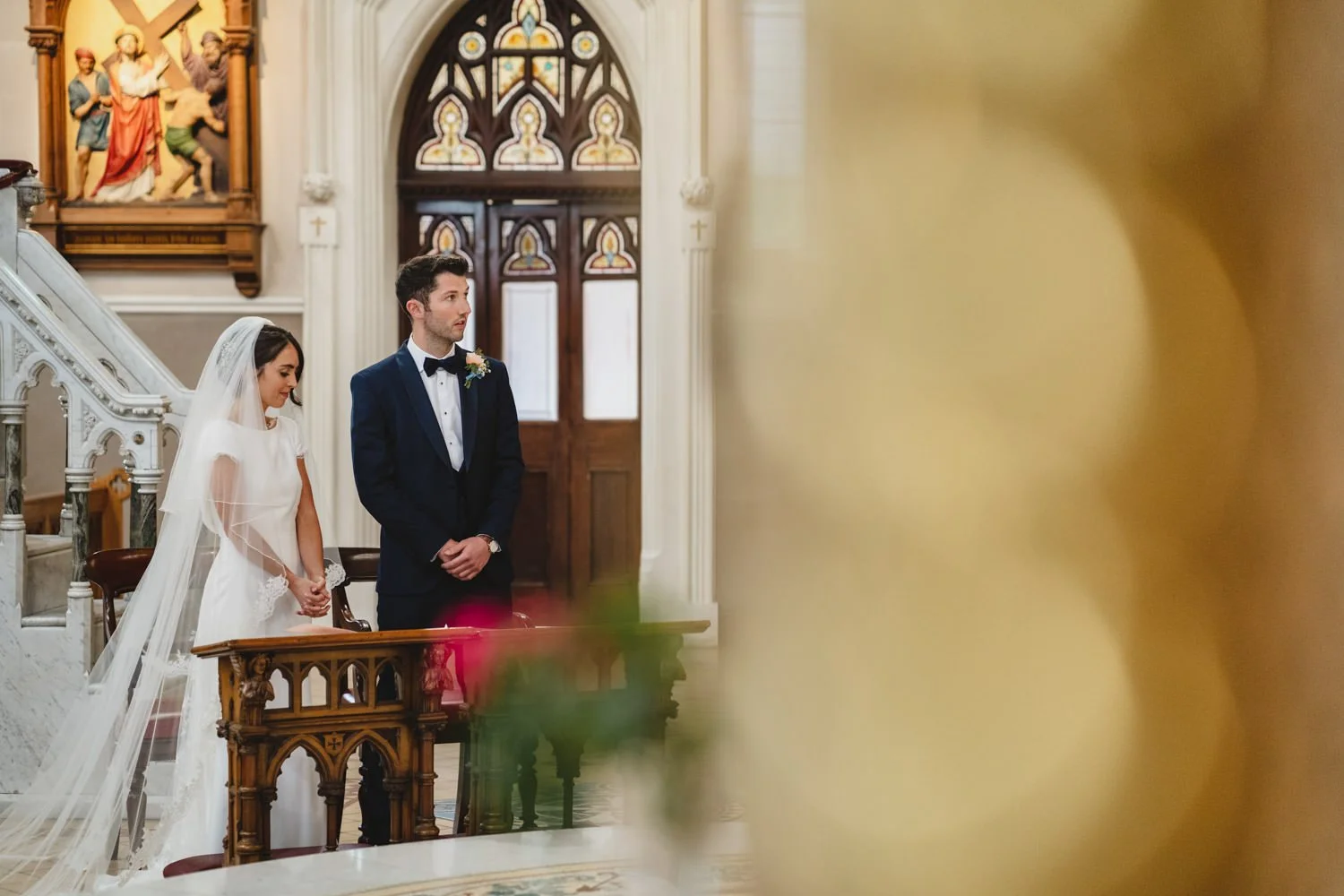  Beth Bradley and Colm Hicks wedding in the Sacred Heart Church in Omagh with wedding reception in Castle Leslie Estate in Glaslough, Monaghan.  Entertainment by Jazz Gazette and The Rare Aul Stuff 