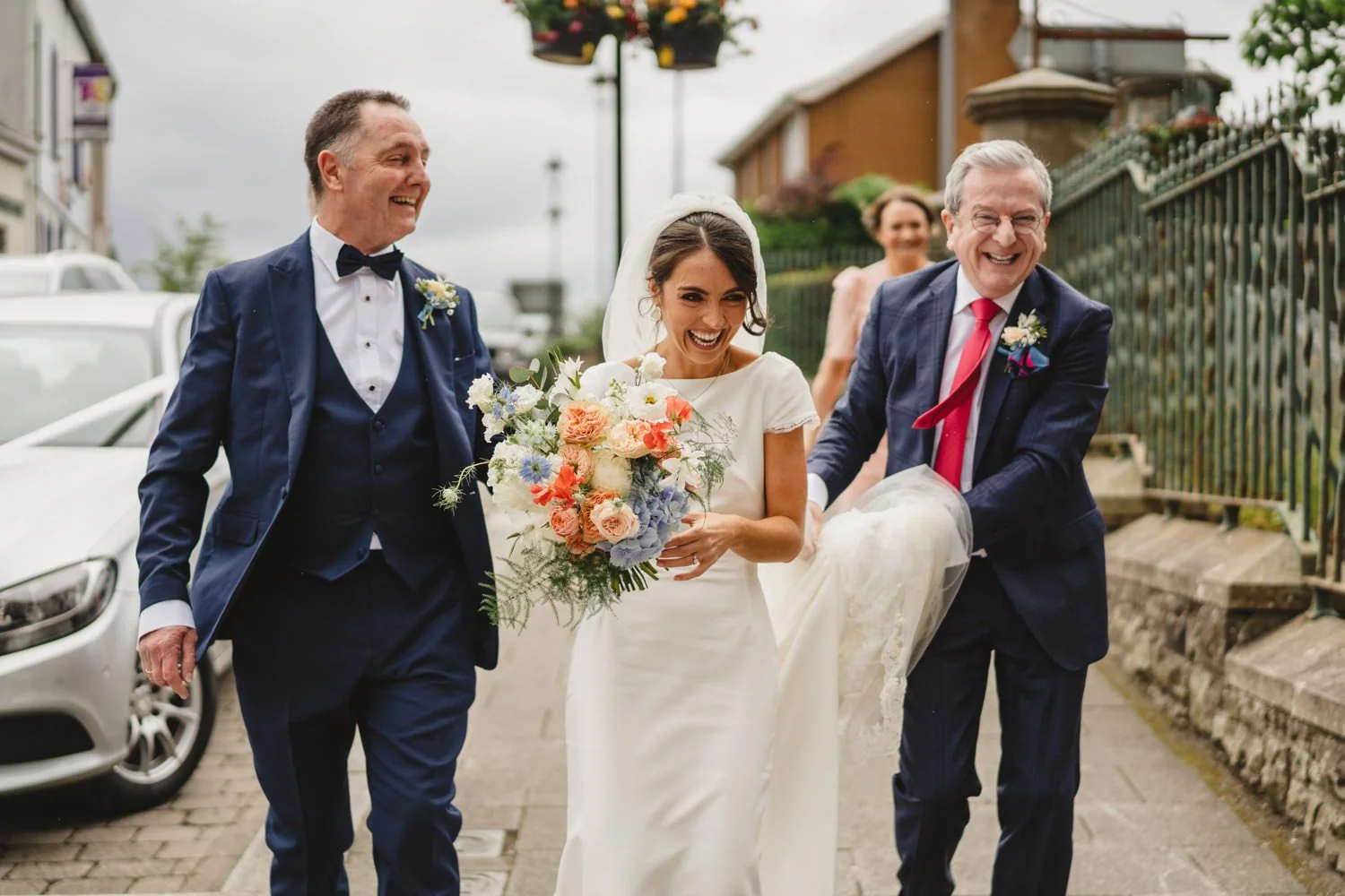  Beth Bradley and Colm Hicks wedding in the Sacred Heart Church in Omagh with wedding reception in Castle Leslie Estate in Glaslough, Monaghan.  Entertainment by Jazz Gazette and The Rare Aul Stuff 