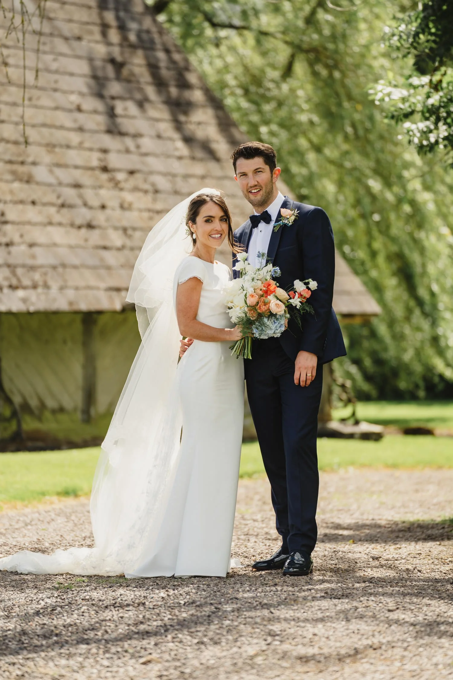  Beth Bradley and Colm Hicks wedding in the Sacred Heart Church in Omagh with wedding reception in Castle Leslie Estate in Glaslough, Monaghan.  Entertainment by Jazz Gazette and The Rare Aul Stuff 