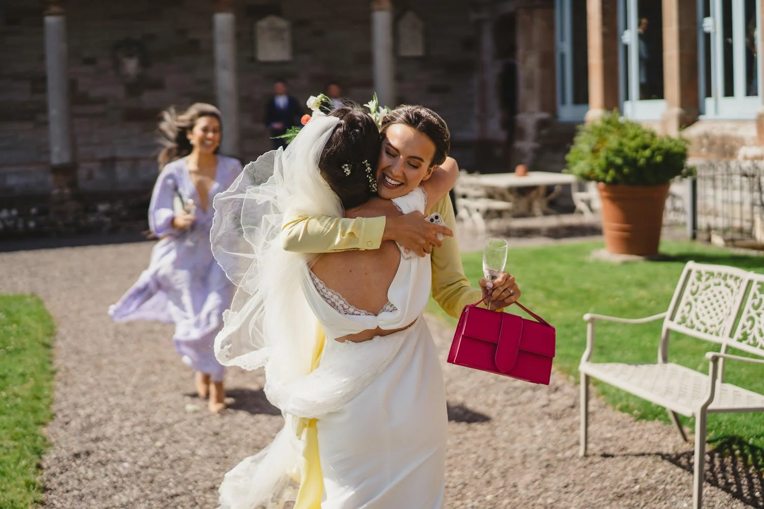  Beth Bradley and Colm Hicks wedding in the Sacred Heart Church in Omagh with wedding reception in Castle Leslie Estate in Glaslough, Monaghan.  Entertainment by Jazz Gazette and The Rare Aul Stuff 