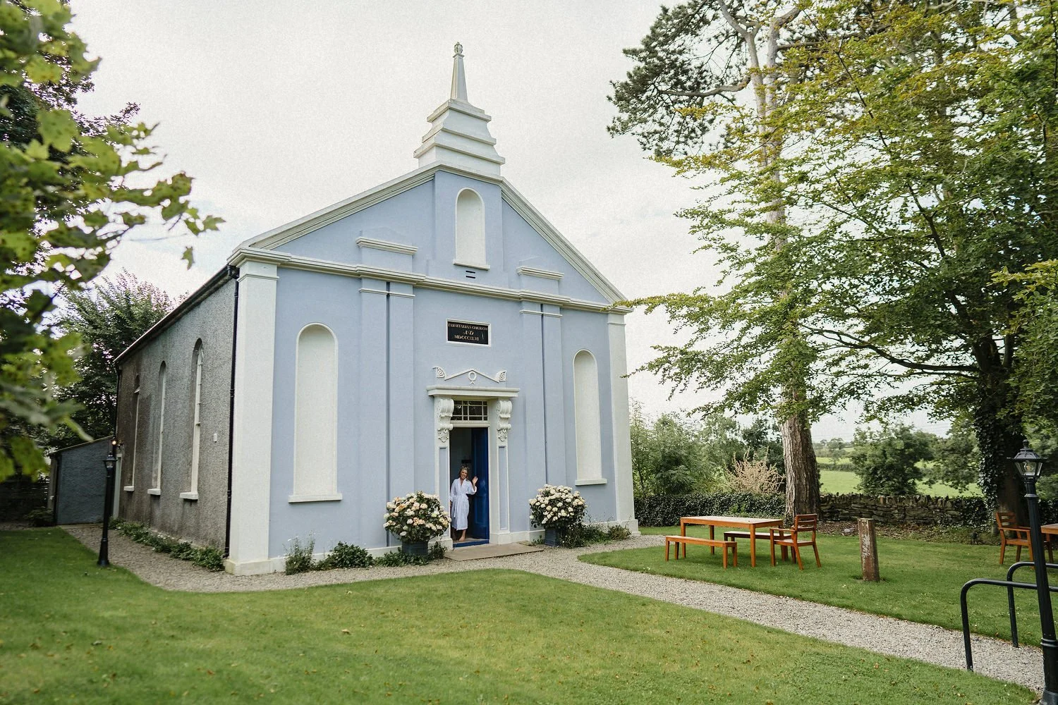 Gorgeous wedding in Old Court Chapel Strangford