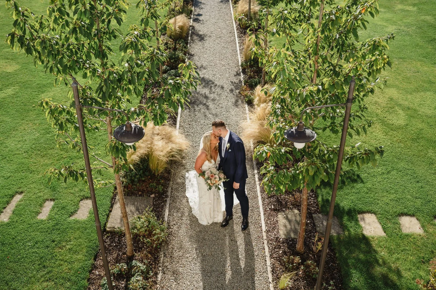 Carriage Rooms at Montalto Wedding - Alice and Gary