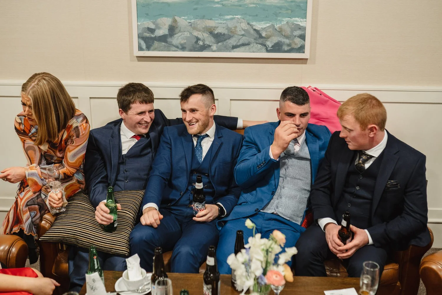  Grainne and Joe’s wedding in Solis Lough Eske Castle in Donegal with photos in Biddy’s o’Barnes 