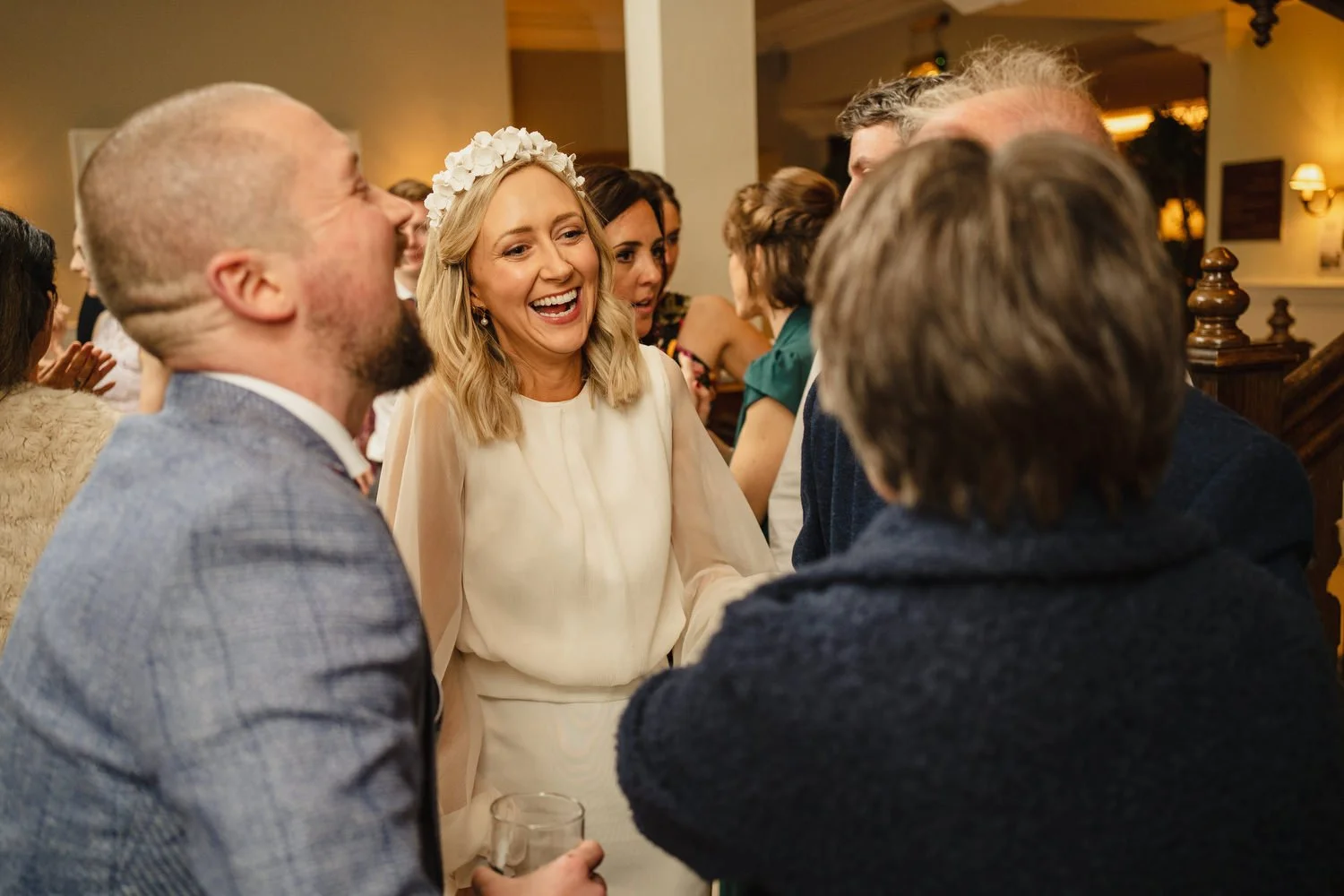  Grainne and Joe’s wedding in Solis Lough Eske Castle in Donegal with photos in Biddy’s o’Barnes 