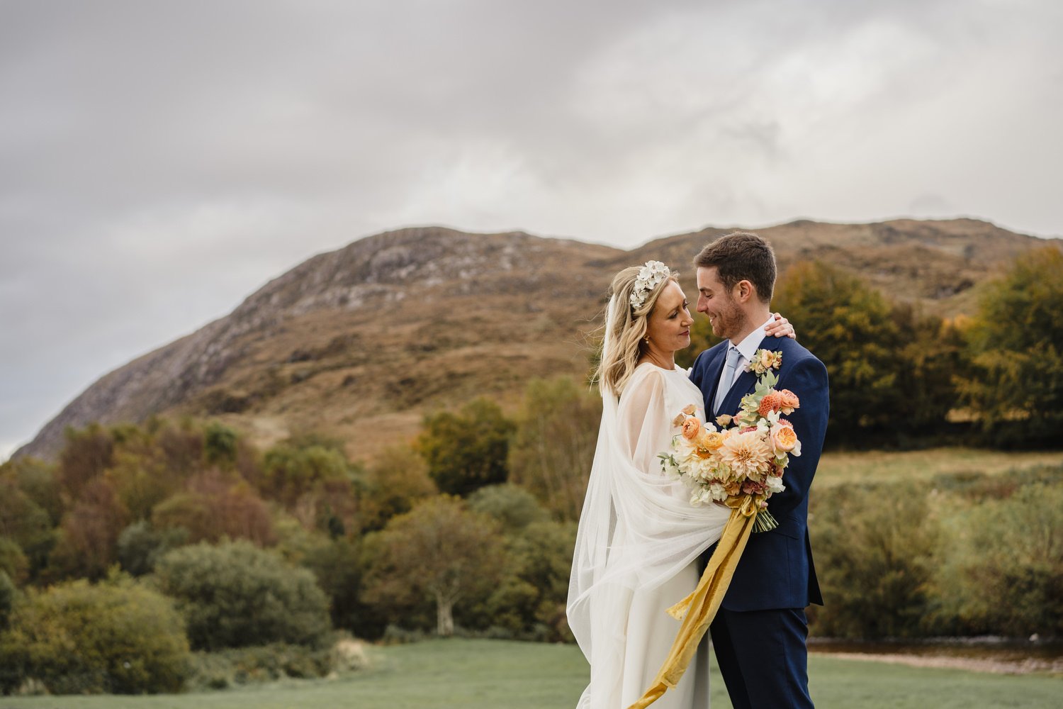  Grainne and Joe’s wedding in Solis Lough Eske Castle in Donegal with photos in Biddy’s o’Barnes 