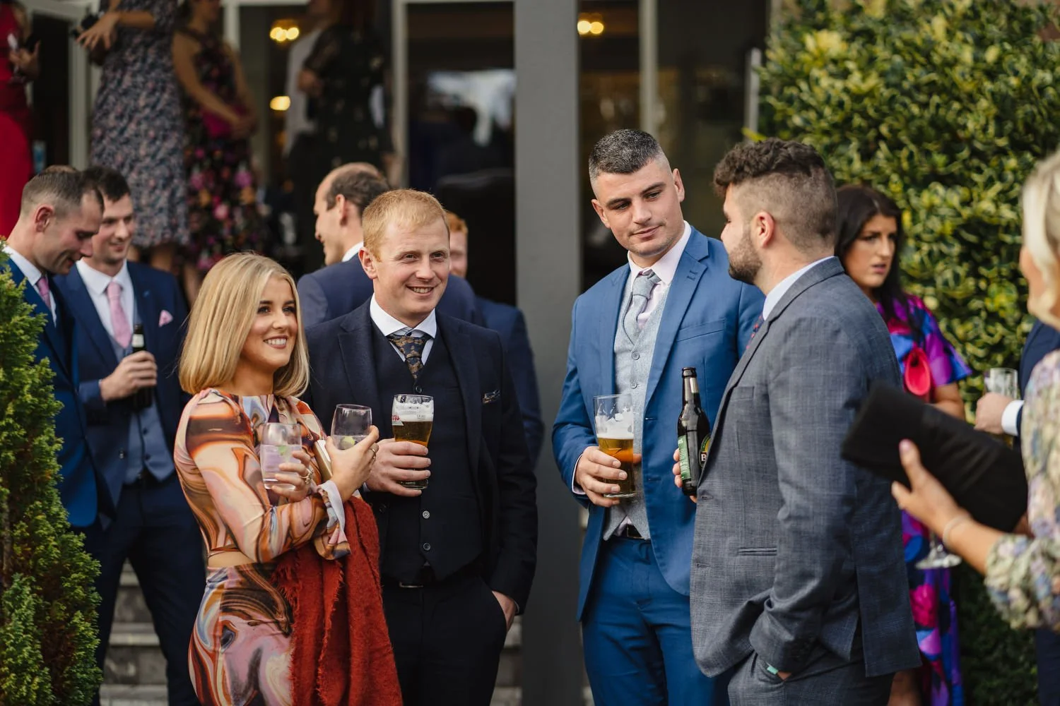  Grainne and Joe’s wedding in Solis Lough Eske Castle in Donegal with photos in Biddy’s o’Barnes 