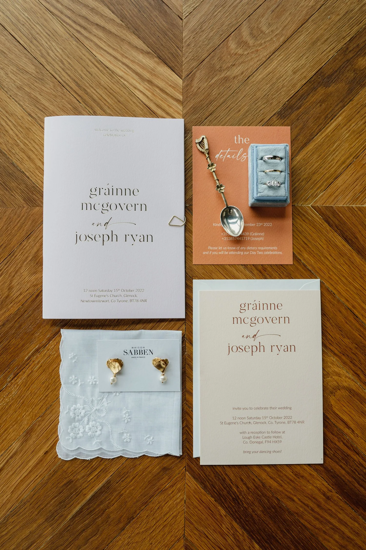  Grainne and Joe’s wedding in Solis Lough Eske Castle in Donegal with photos in Biddy’s o’Barnes 