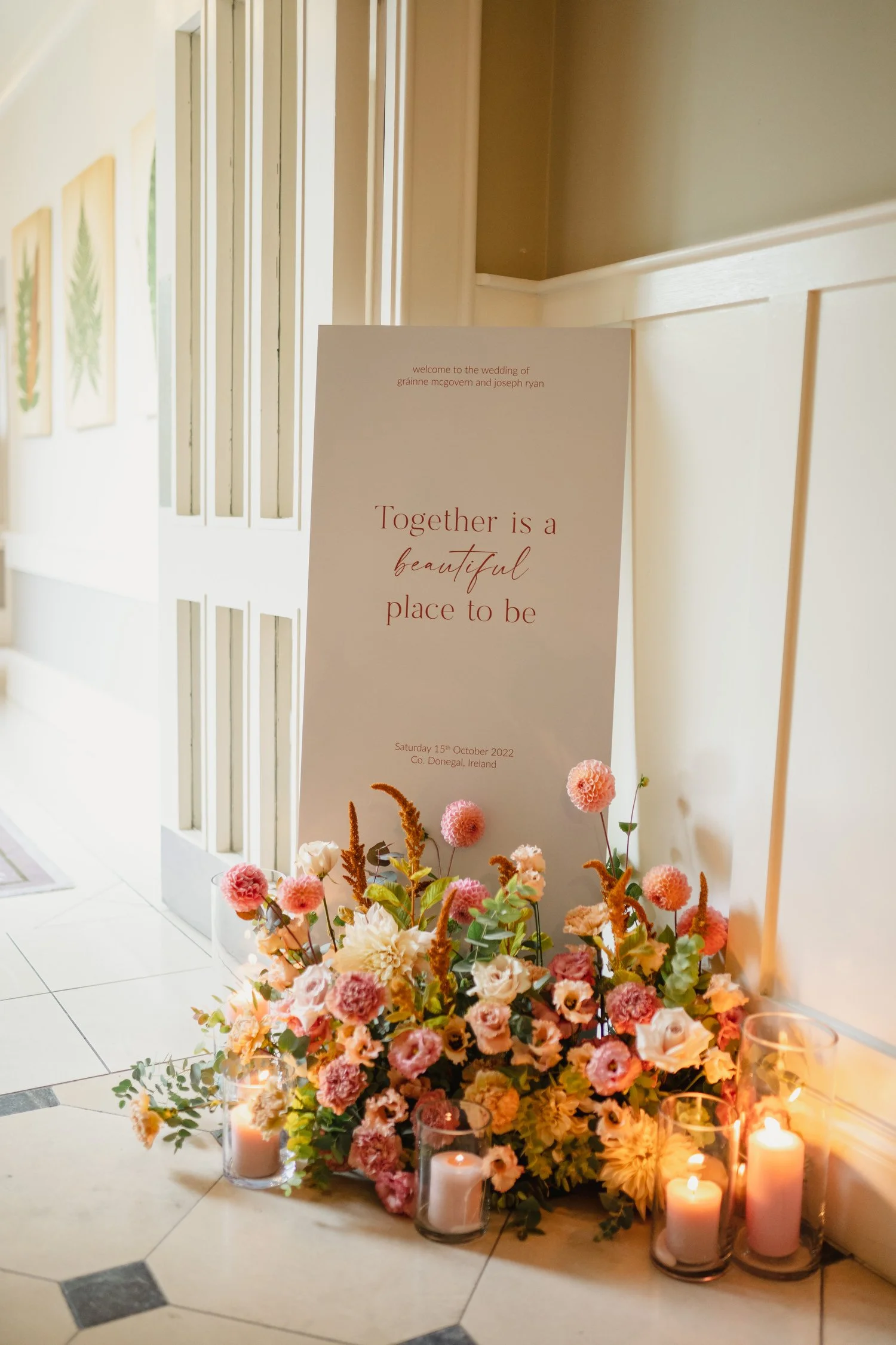  Grainne and Joe’s wedding in Solis Lough Eske Castle in Donegal with photos in Biddy’s o’Barnes 