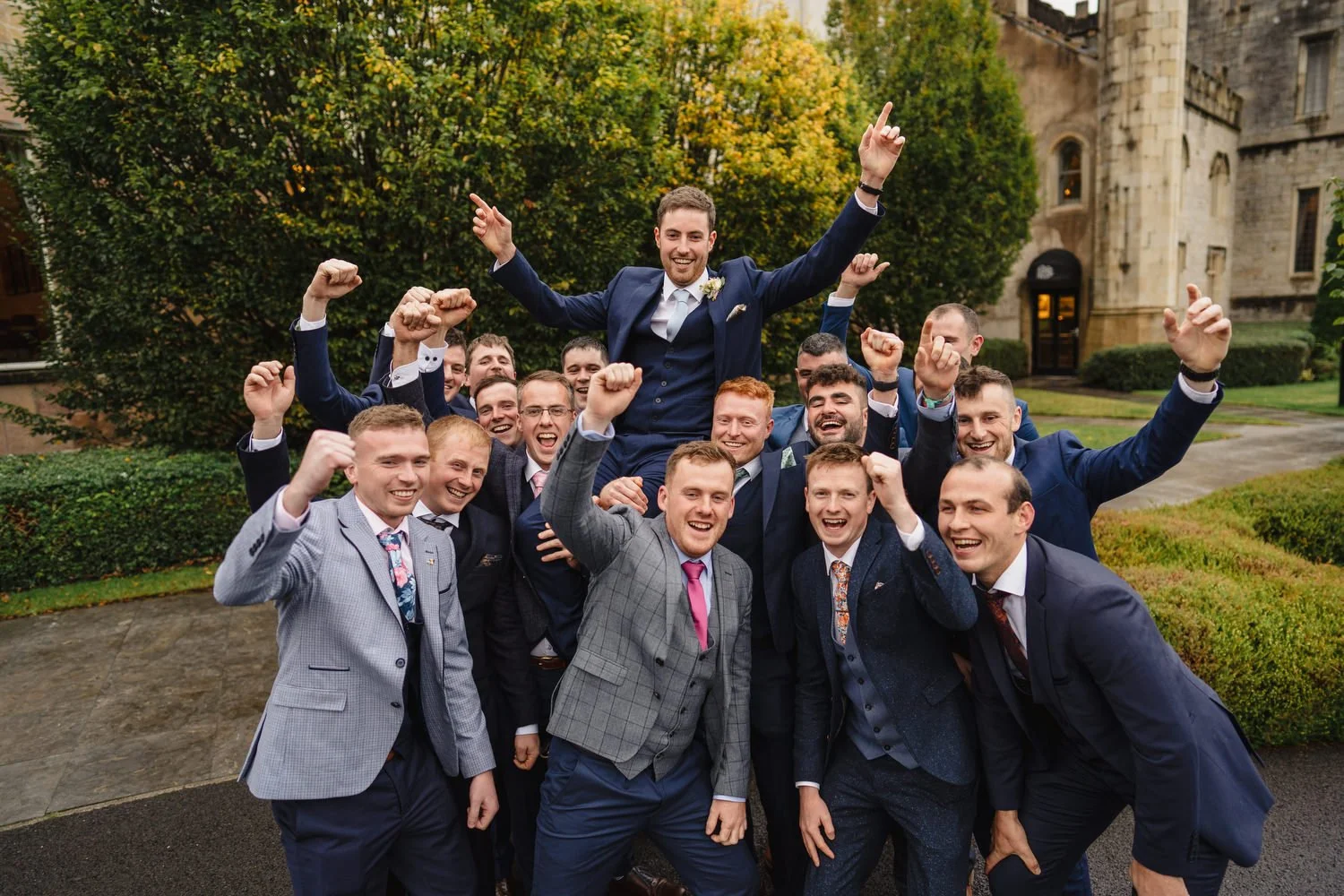  Grainne and Joe’s wedding in Solis Lough Eske Castle in Donegal with photos in Biddy’s o’Barnes 