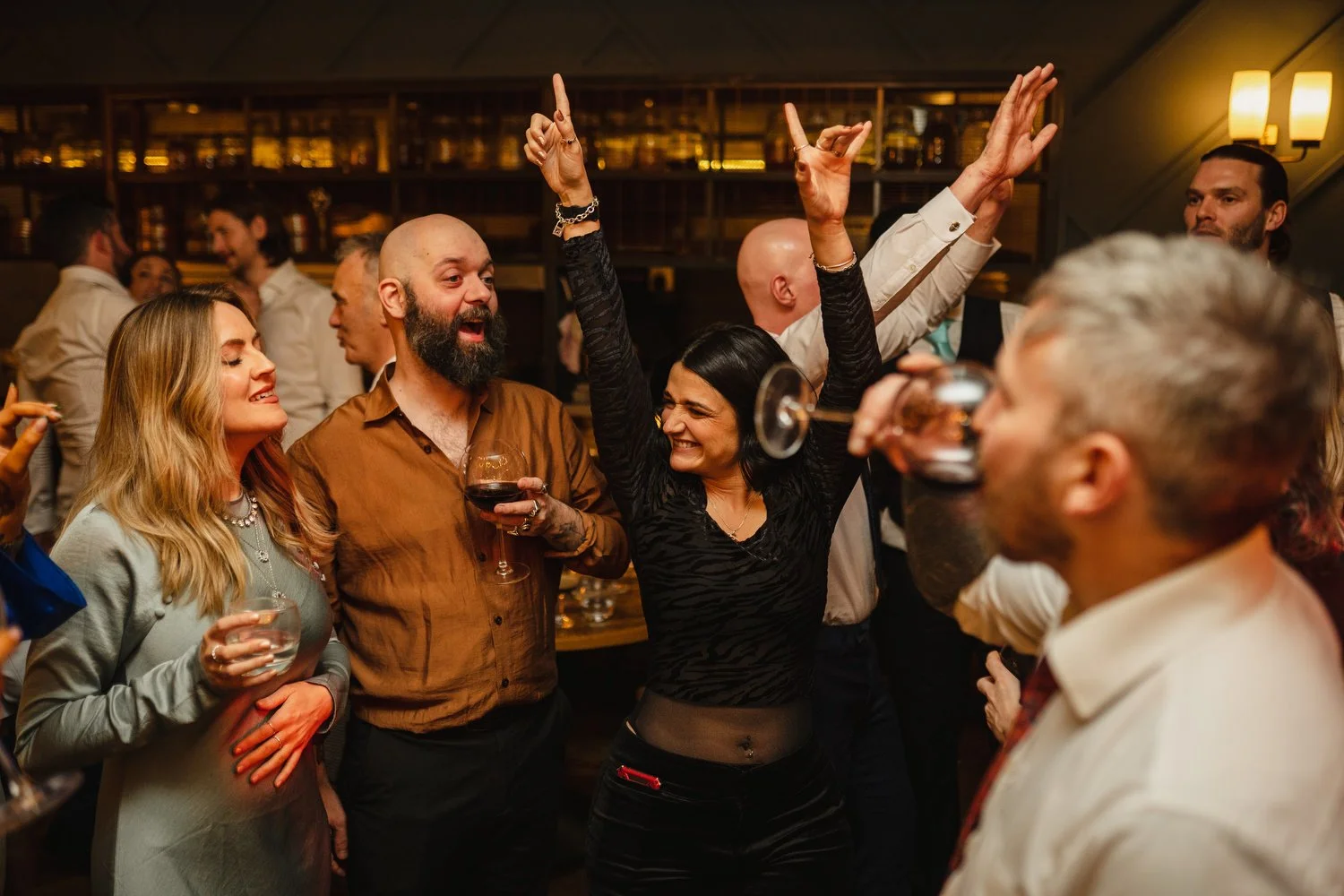  Laura and Matthews wedding in the Muddler’s Club restaurant in Belfast’s Cathedral Quarter. The couple got ready in the Hilton hotel before heading to St.Malachy’s church for their ceremony. Afterwards, we took photos around Cathedral Quarter before