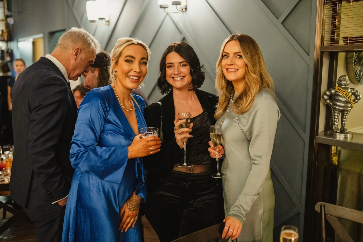  Laura and Matthews wedding in the Muddler’s Club restaurant in Belfast’s Cathedral Quarter. The couple got ready in the Hilton hotel before heading to St.Malachy’s church for their ceremony. Afterwards, we took photos around Cathedral Quarter before