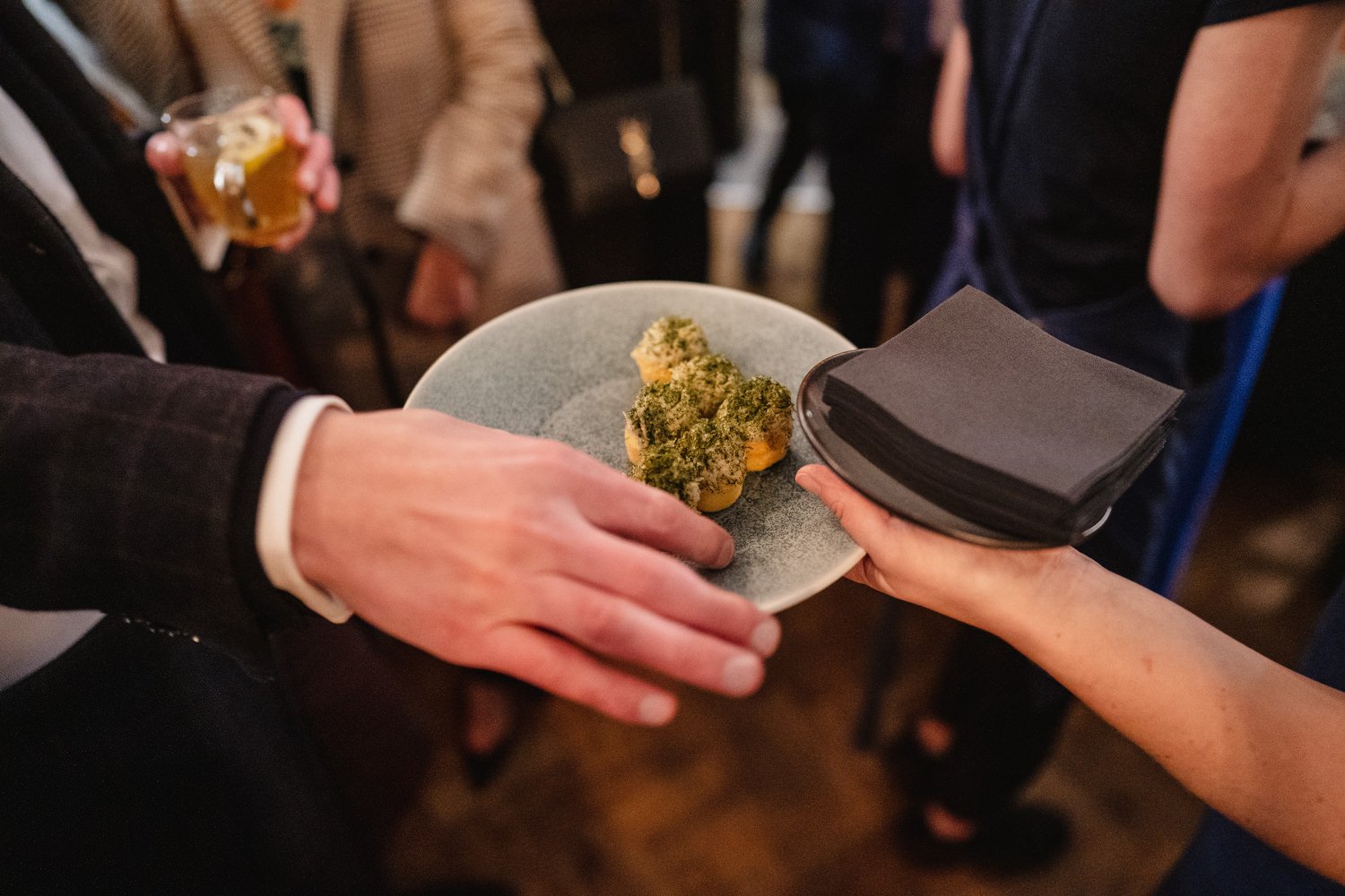  Laura and Matthews wedding in the Muddler’s Club restaurant in Belfast’s Cathedral Quarter. The couple got ready in the Hilton hotel before heading to St.Malachy’s church for their ceremony. Afterwards, we took photos around Cathedral Quarter before