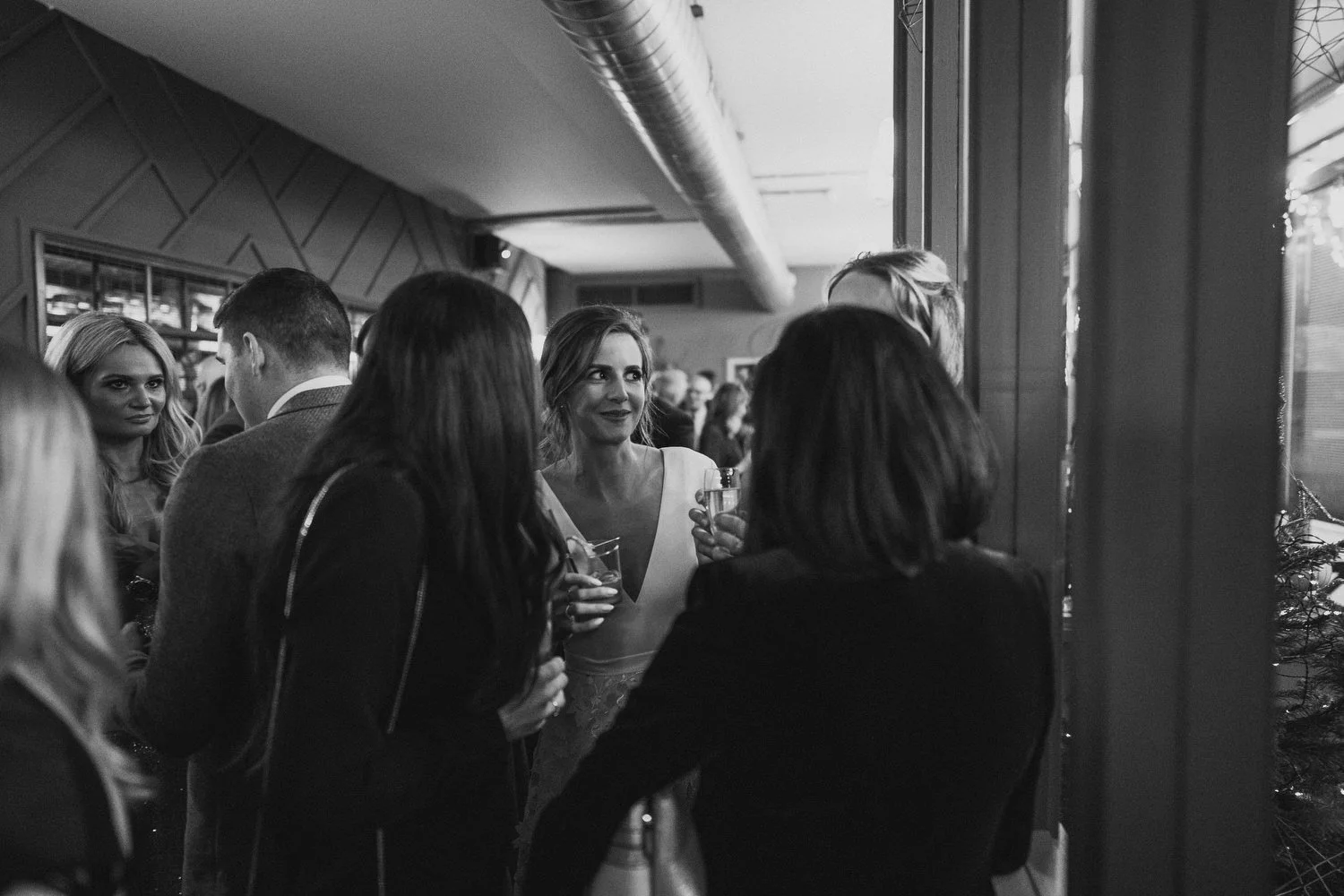  Laura and Matthews wedding in the Muddler’s Club restaurant in Belfast’s Cathedral Quarter. The couple got ready in the Hilton hotel before heading to St.Malachy’s church for their ceremony. Afterwards, we took photos around Cathedral Quarter before