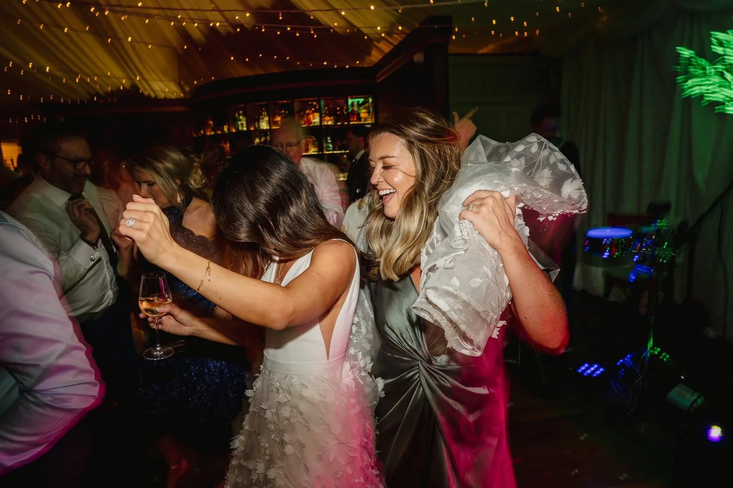  Cara and Ashley French from French Village in Belfast’s Wedding in Virginia Park Lodge in Cavan 