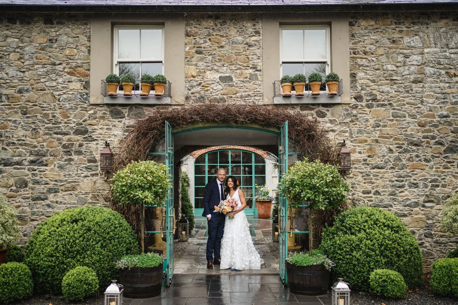  Cara and Ashley French from French Village in Belfast’s Wedding in Virginia Park Lodge in Cavan 