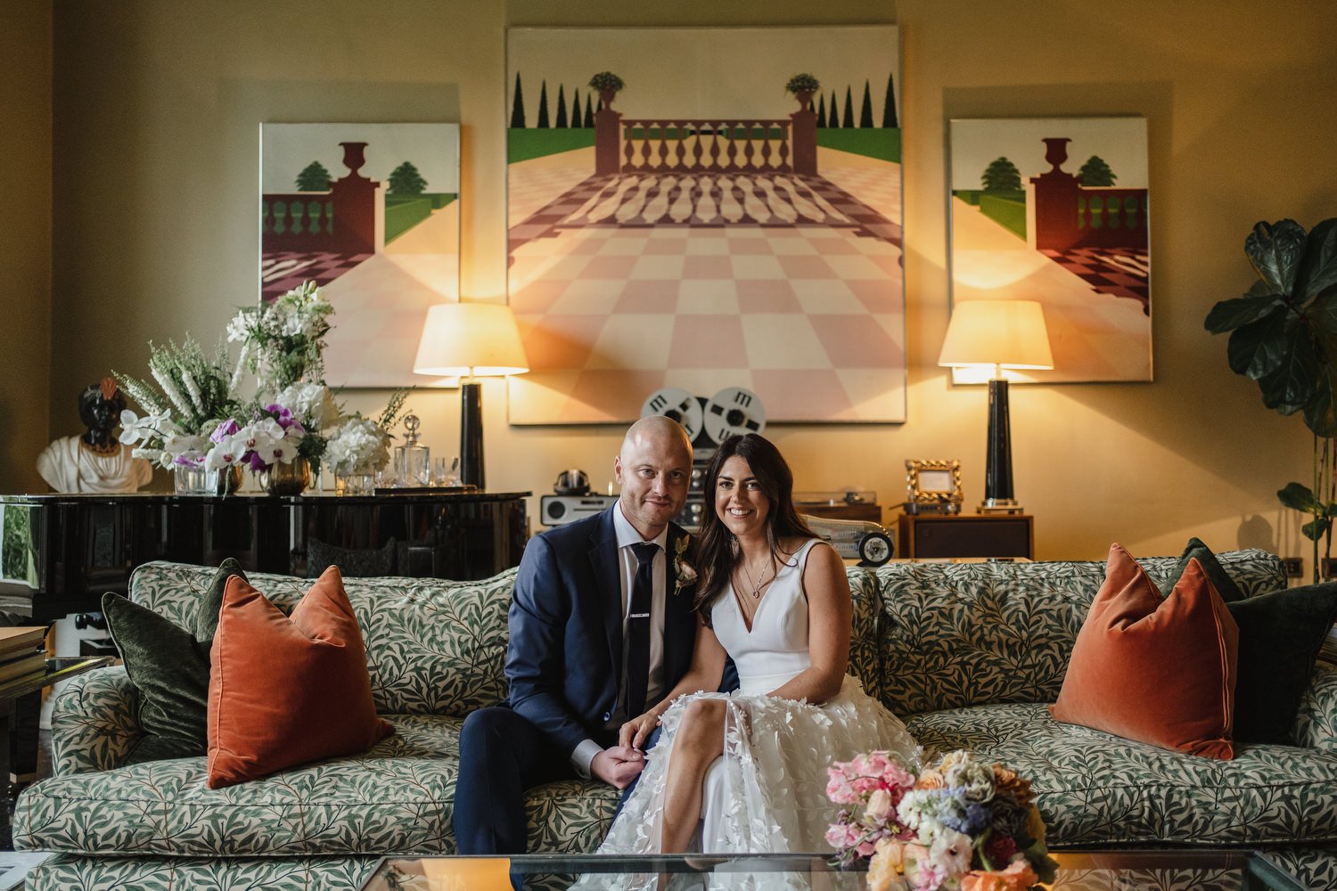  Cara and Ashley French from French Village in Belfast’s Wedding in Virginia Park Lodge in Cavan 