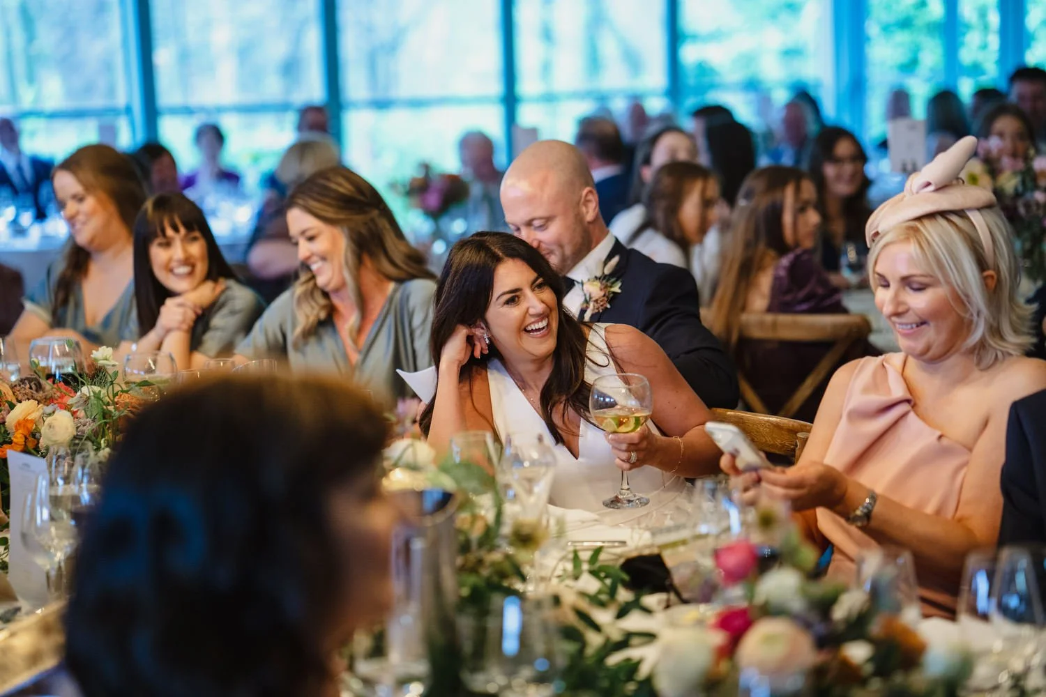  Cara and Ashley French from French Village in Belfast’s Wedding in Virginia Park Lodge in Cavan 