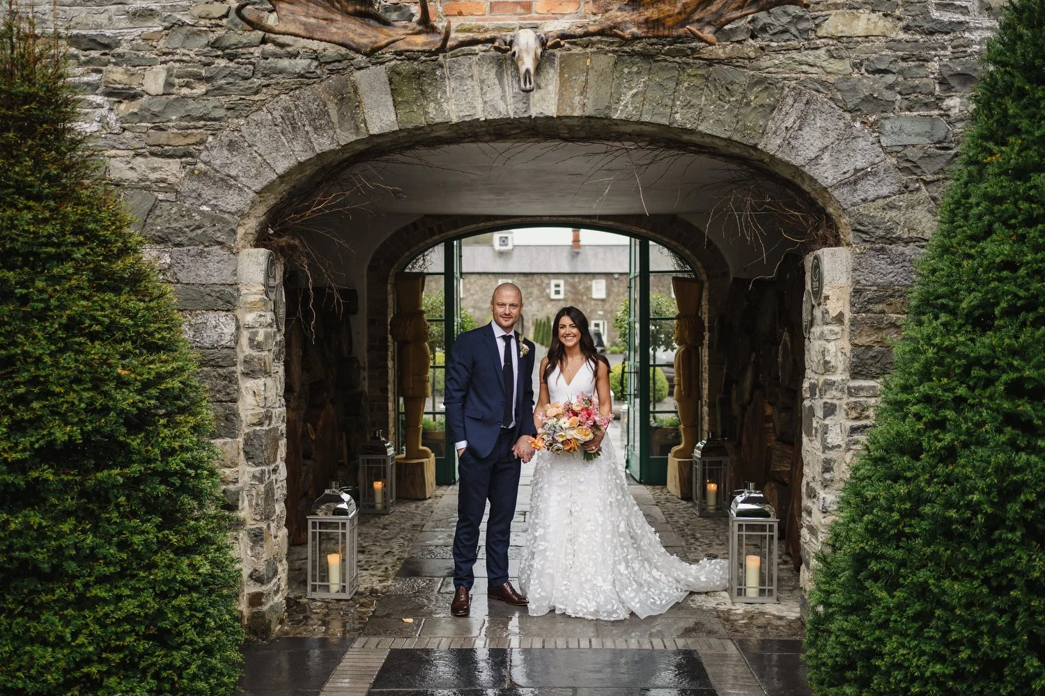  Cara and Ashley French from French Village in Belfast’s Wedding in Virginia Park Lodge in Cavan 