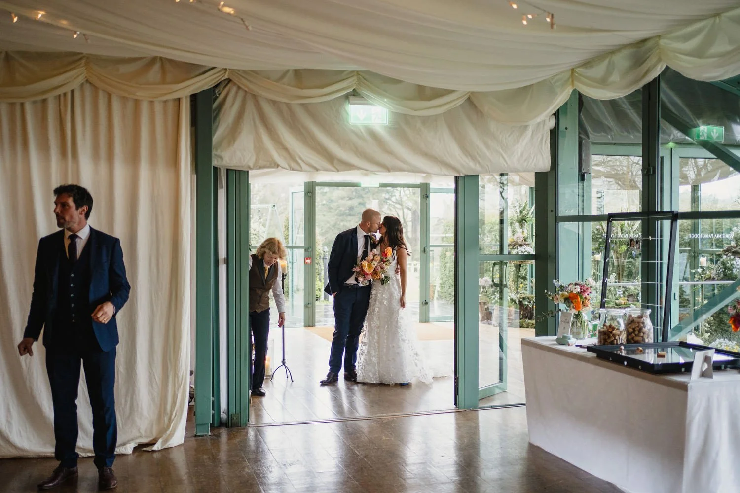  Cara and Ashley French from French Village in Belfast’s Wedding in Virginia Park Lodge in Cavan 