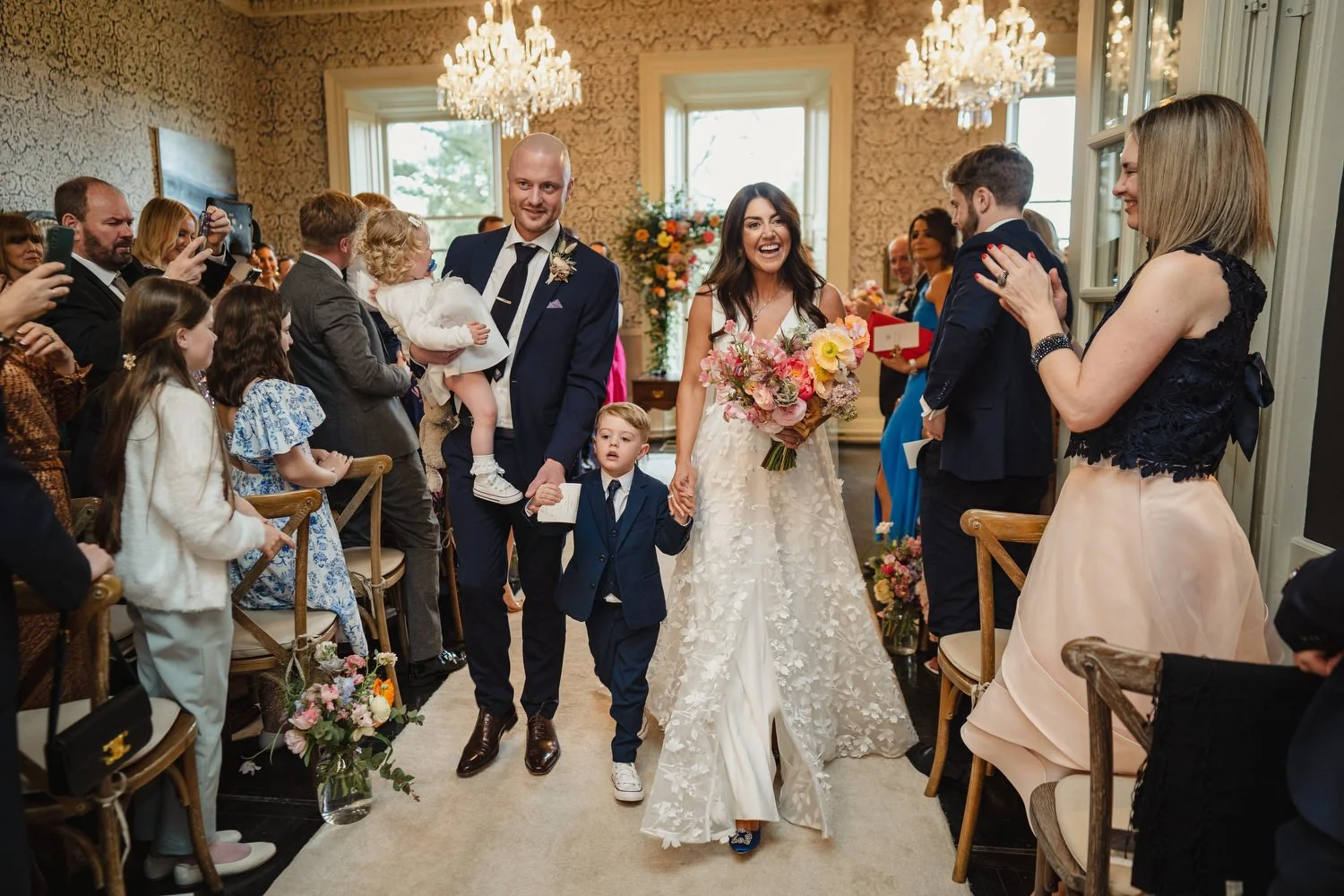  Cara and Ashley French from French Village in Belfast’s Wedding in Virginia Park Lodge in Cavan 