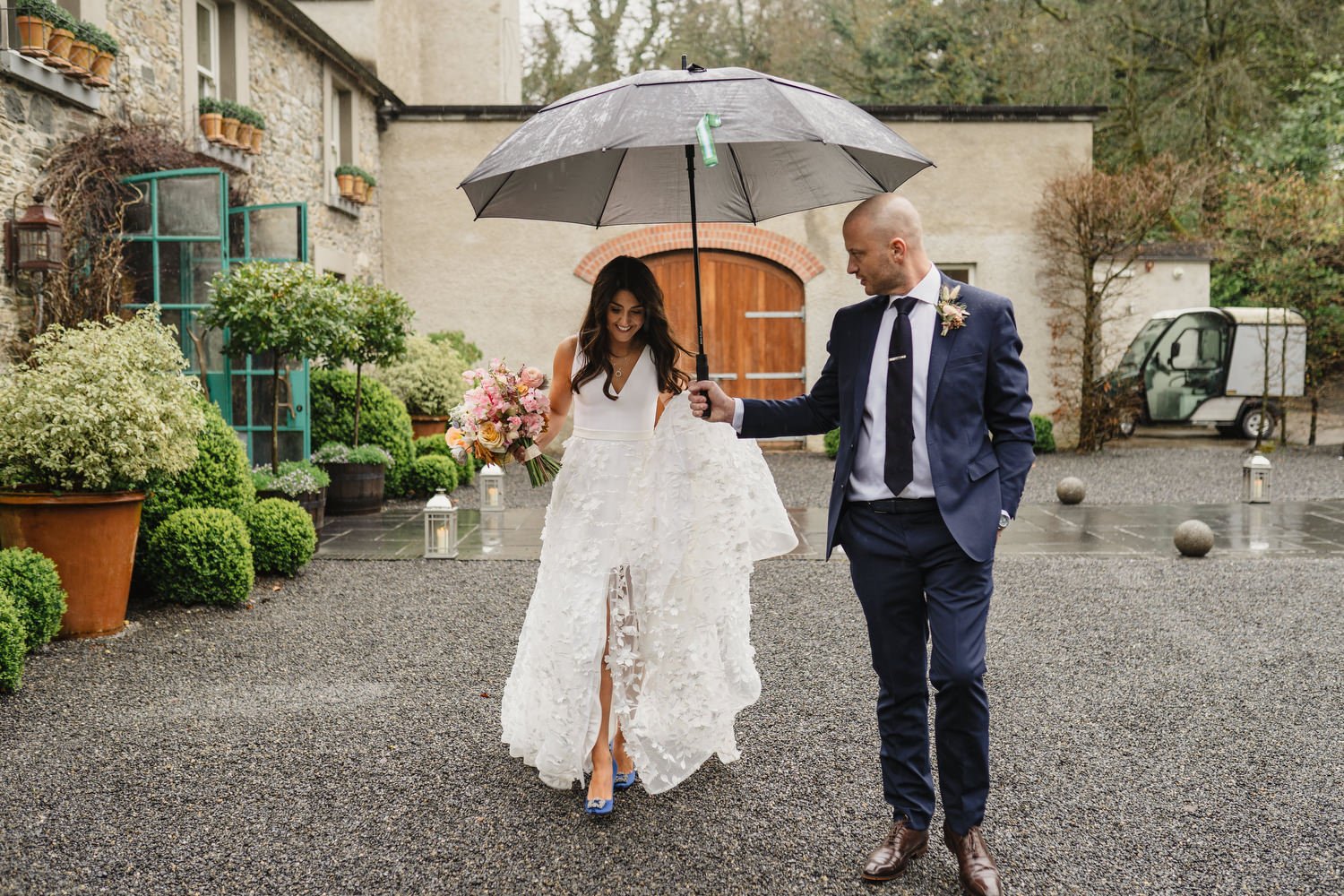  Cara and Ashley French from French Village in Belfast’s Wedding in Virginia Park Lodge in Cavan 