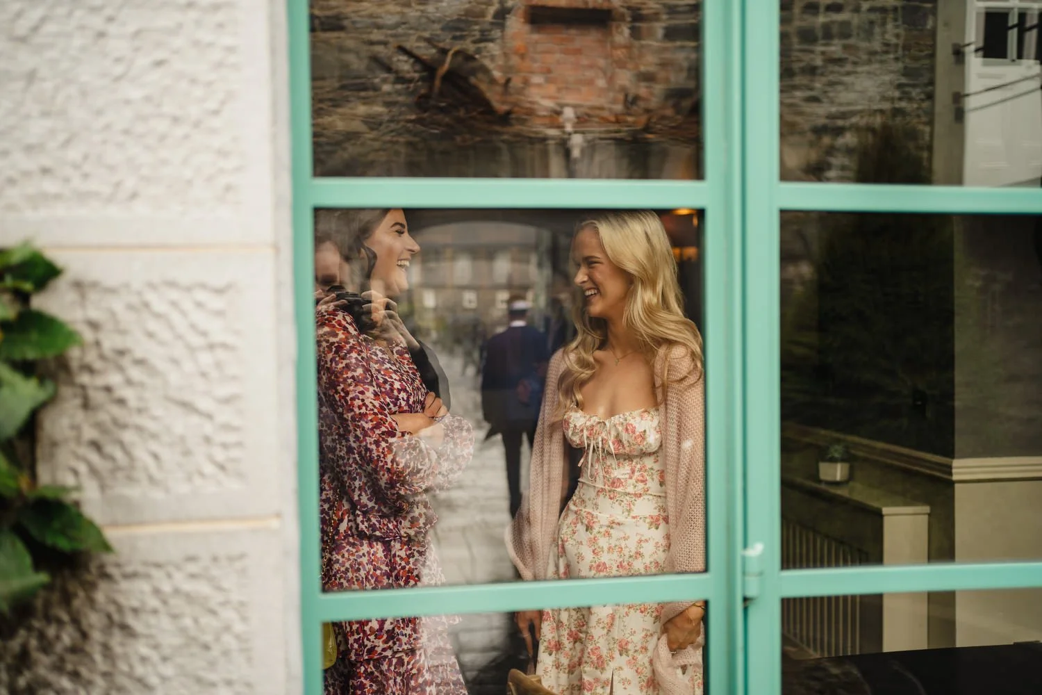  Cara and Ashley French from French Village in Belfast’s Wedding in Virginia Park Lodge in Cavan 