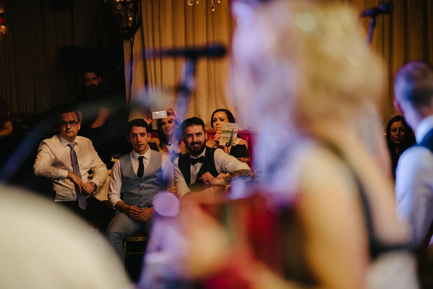  AMPM Cabaret Super Club Belfast Wedding Photos Photography. Best Wedding photographers Belfast. Kian Egan from Westlife Wedding. 