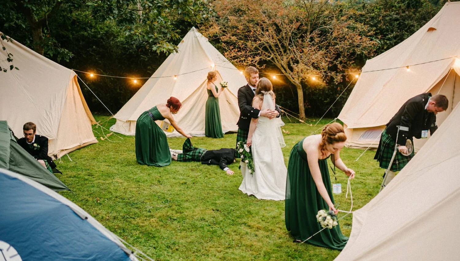 Music Festival style wedding tents 