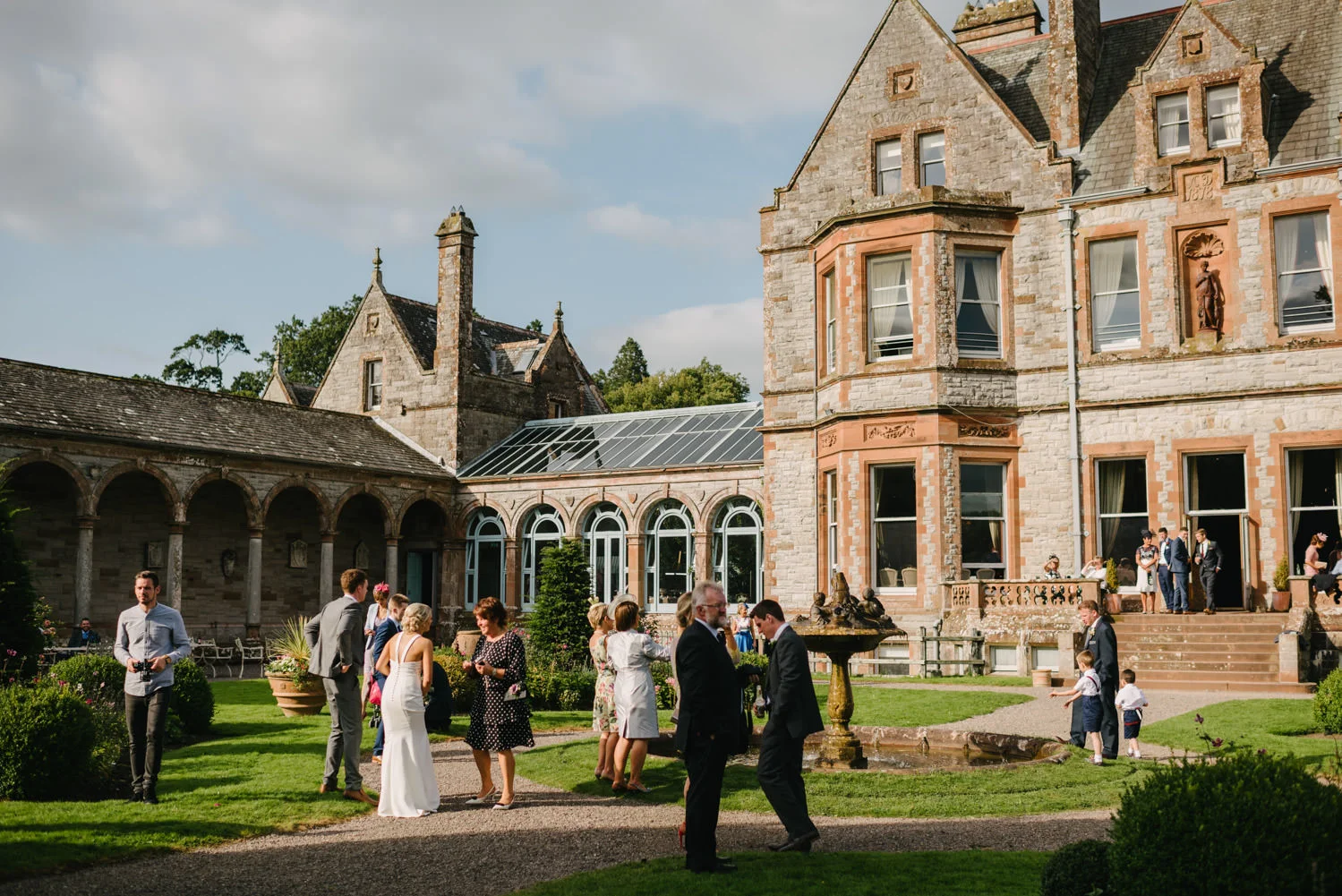  Castle Leslie Wedding Photography.  Destination Wedding Photographers Northern Ireland. 