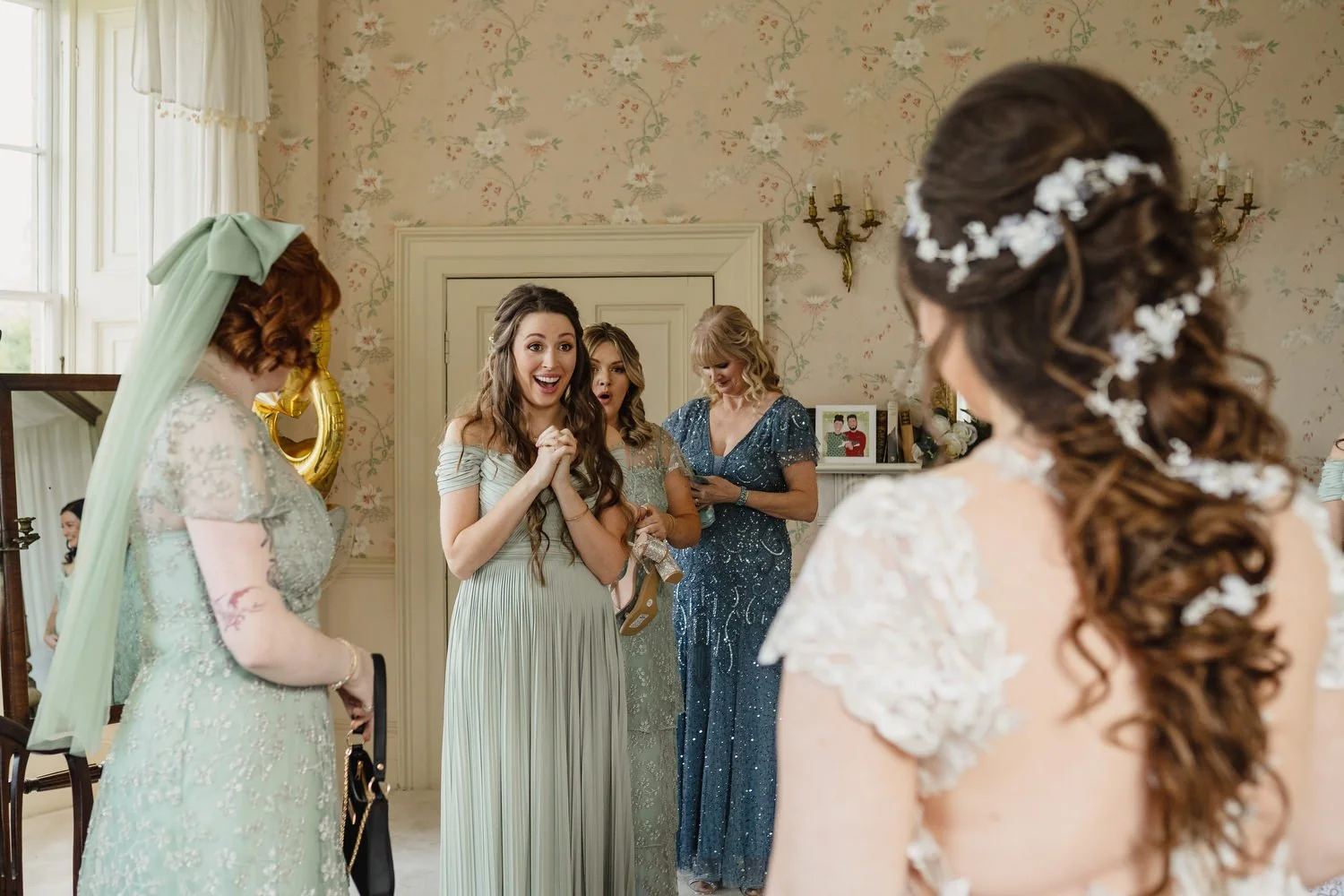  Drenagh Estate wedding photos. Drenagh Estate Winter wedding photos 