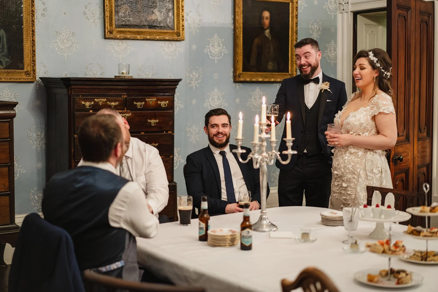  Drenagh Estate wedding photos. Drenagh Estate Winter wedding photos 