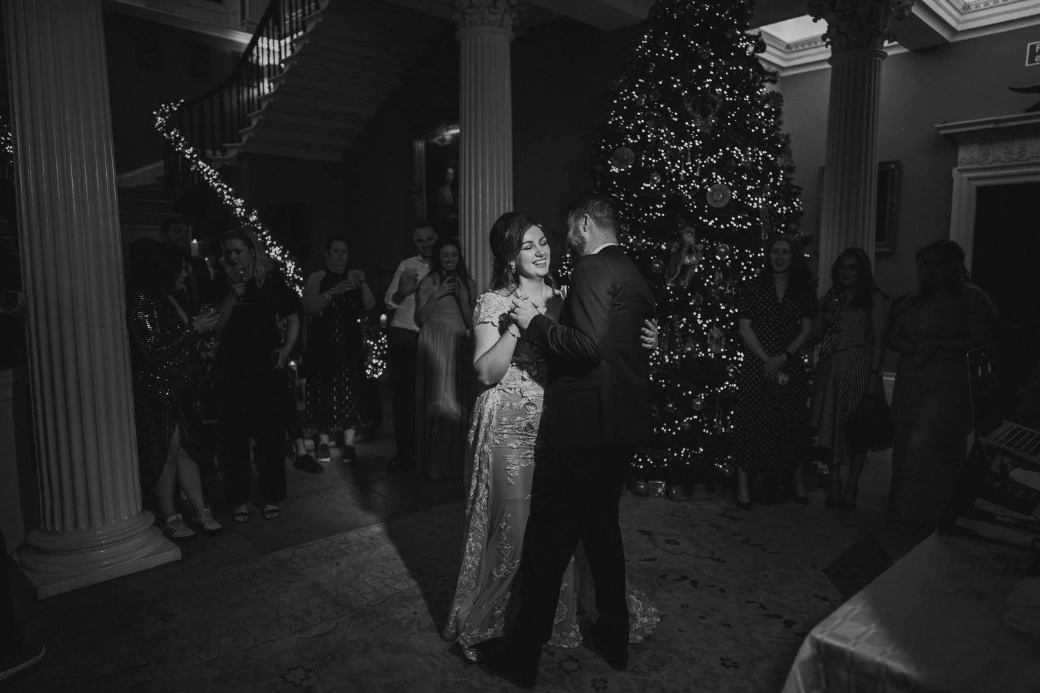  Drenagh Estate wedding photos. Drenagh Estate Winter wedding photos 