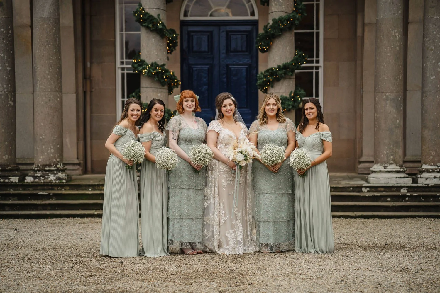  Drenagh Estate wedding photos. Drenagh Estate Winter wedding photos 