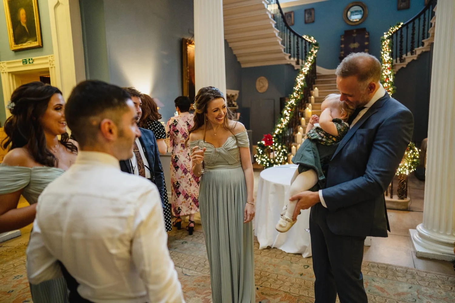  Drenagh Estate wedding photos. Drenagh Estate Winter wedding photos 