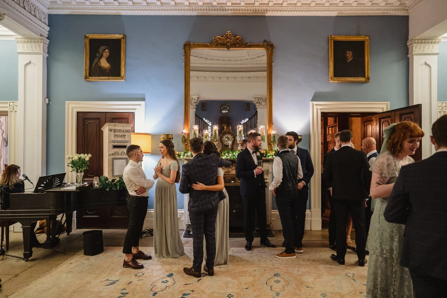  Drenagh Estate wedding photos. Drenagh Estate Winter wedding photos 