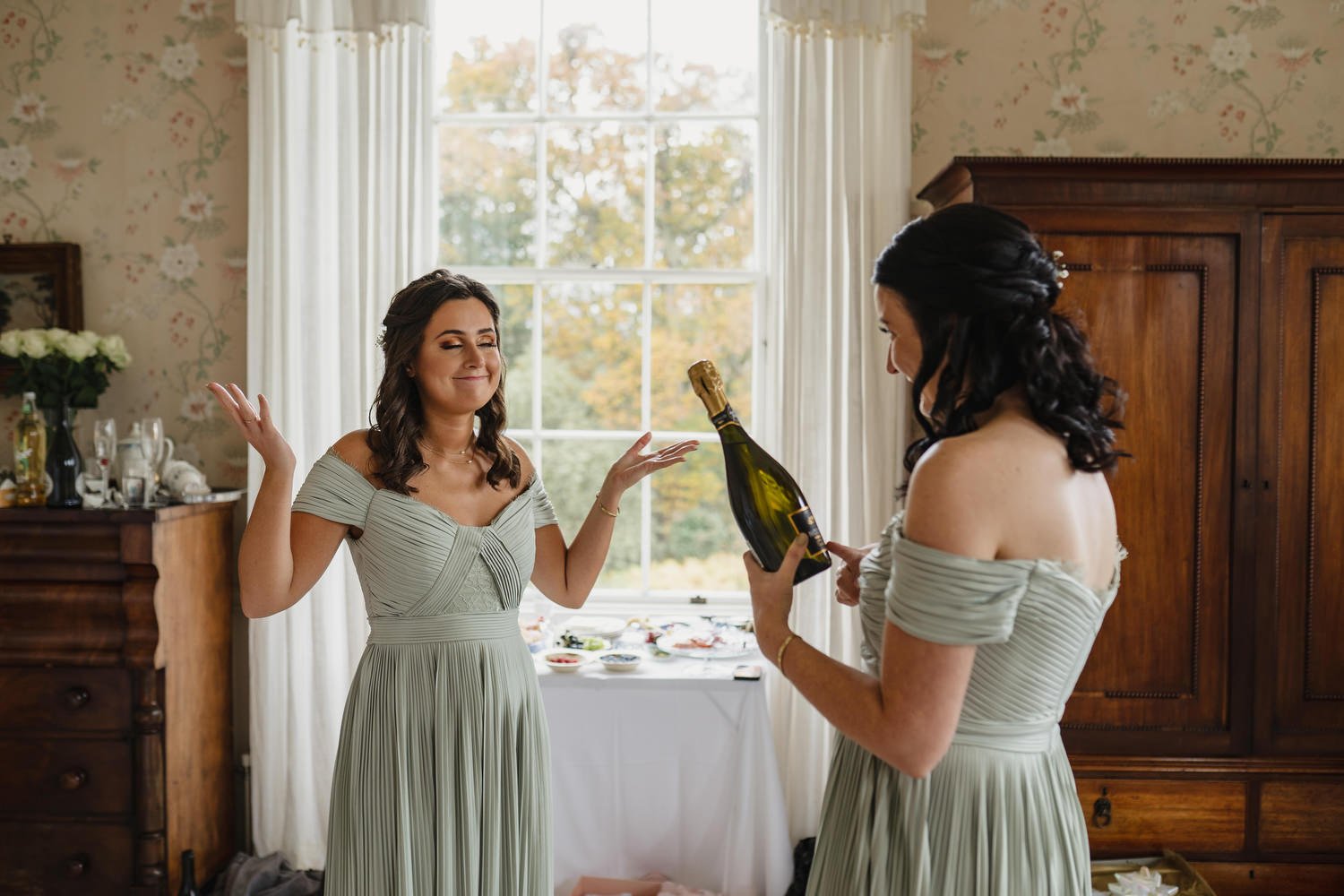  Drenagh Estate wedding photos. Drenagh Estate Winter wedding photos 