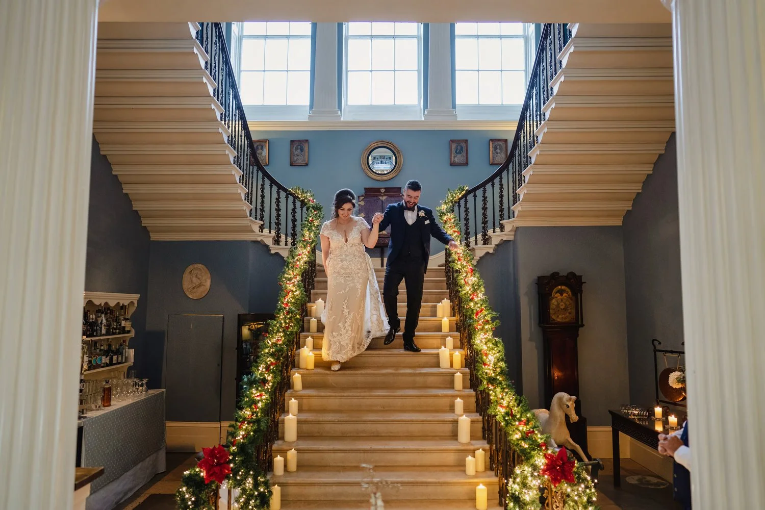  Drenagh Estate wedding photos. Drenagh Estate Winter wedding photos 